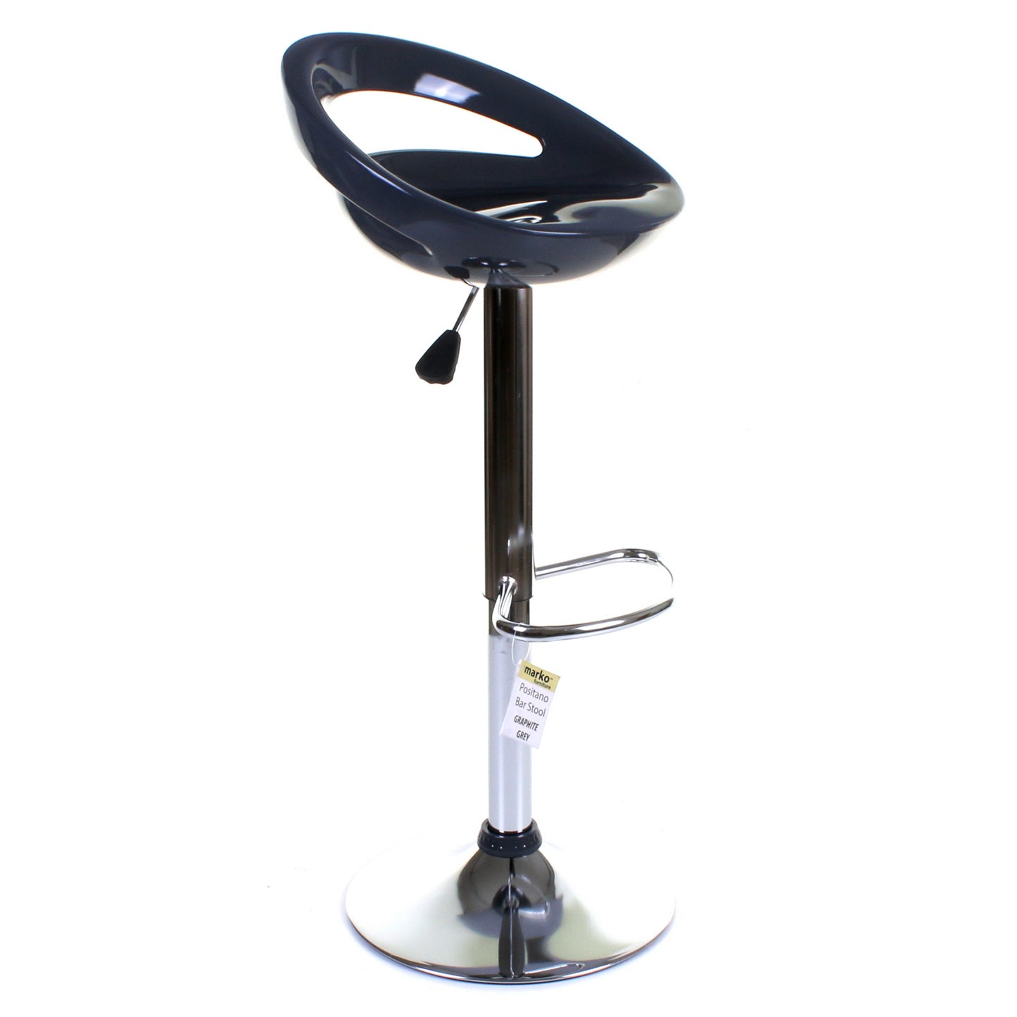 Positano Stool - Graphite Grey - Set of 2