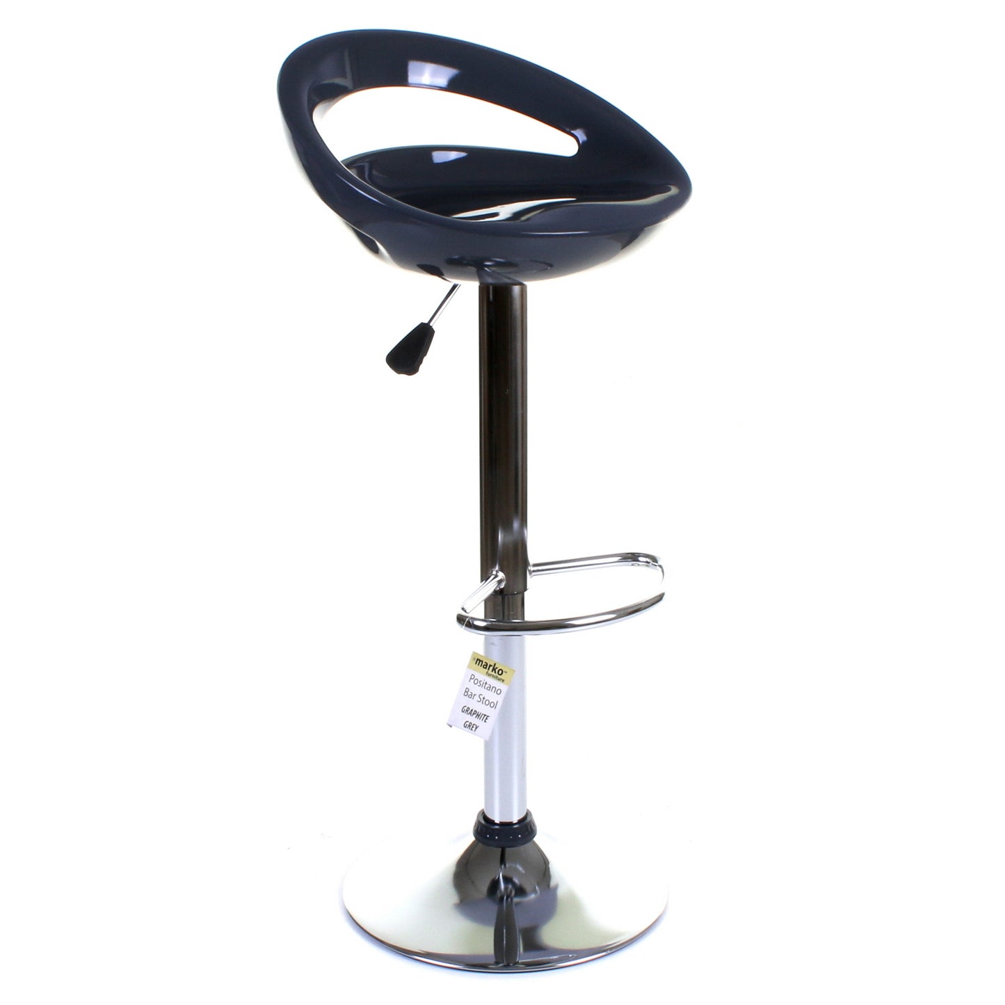 Positano Stool - Graphite Grey - Set of 2
