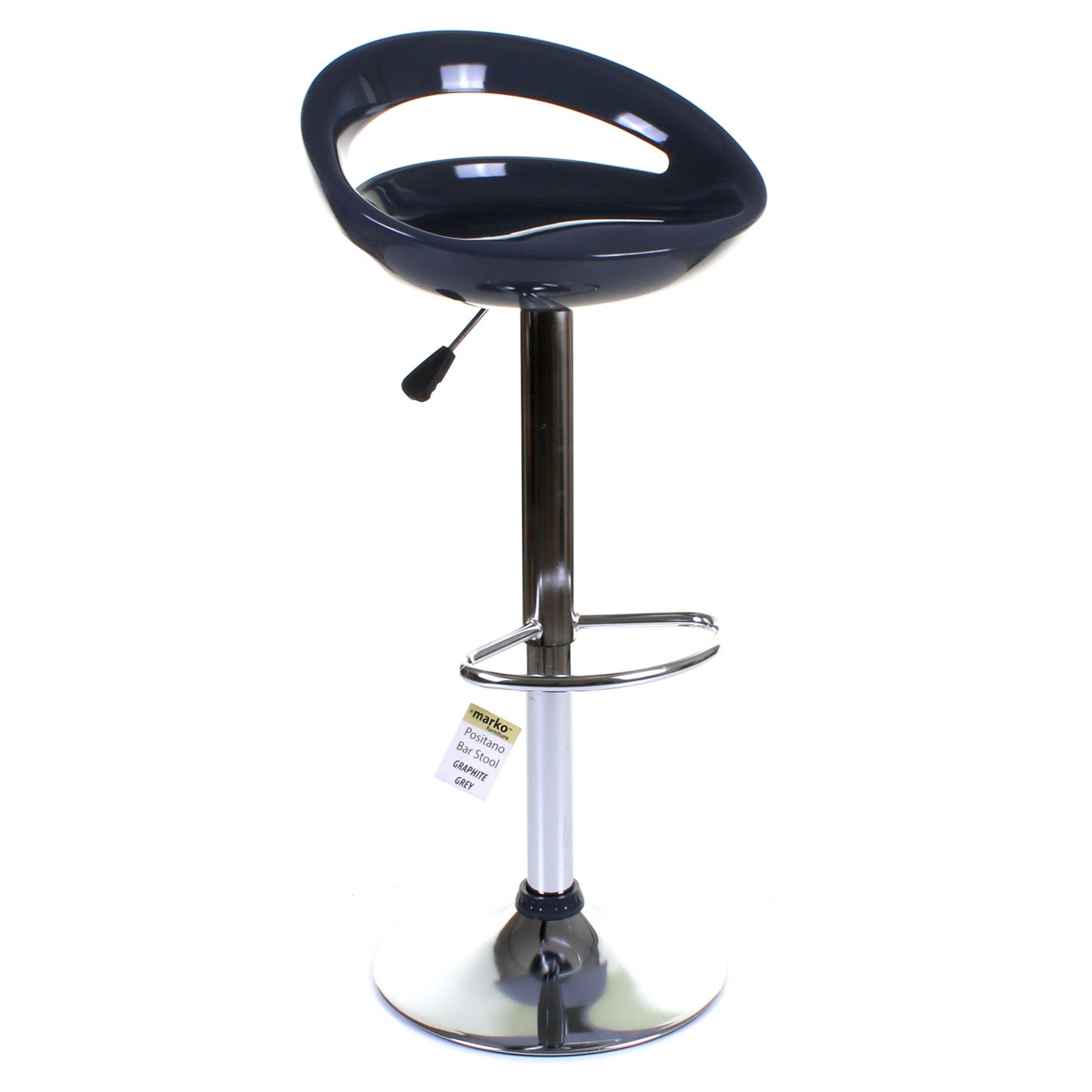 Positano Stool - Graphite Grey - Set of 2