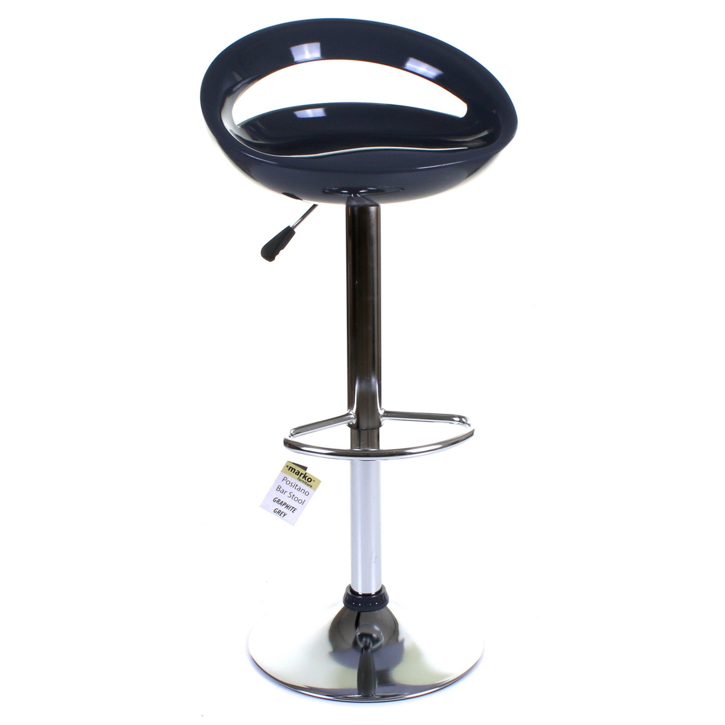 Positano Stool - Graphite Grey - Set of 2