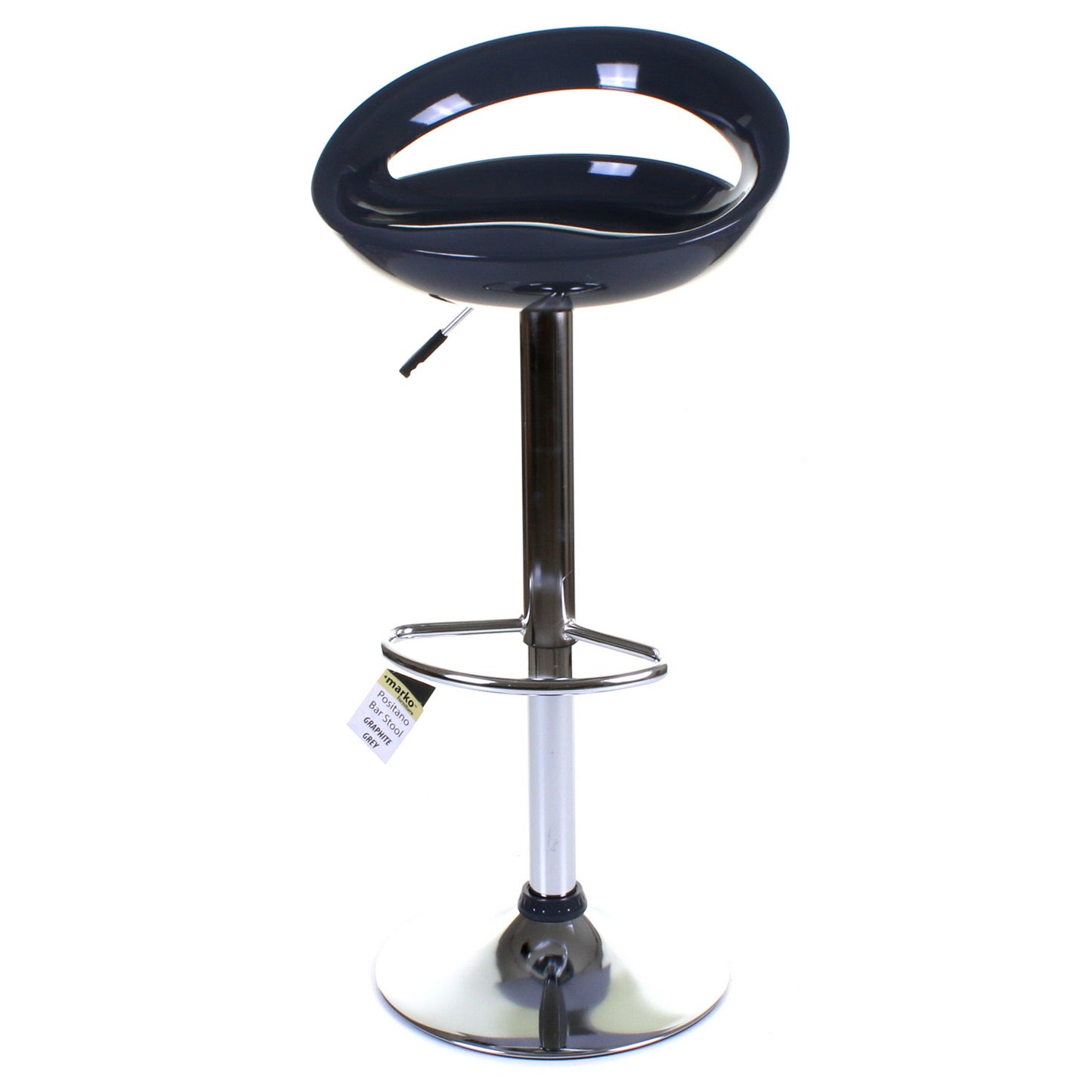 Positano Stool - Graphite Grey - Set of 2