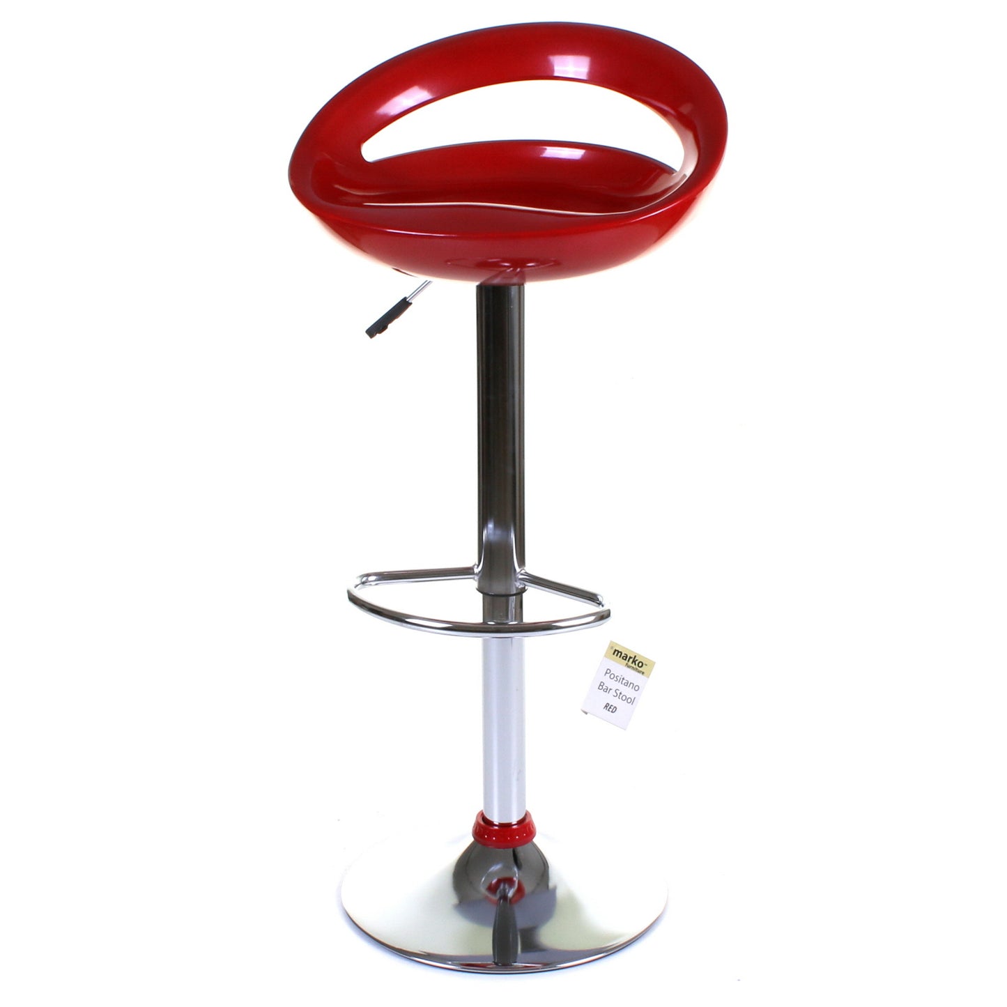 Positano Stool - Red - Set of 2