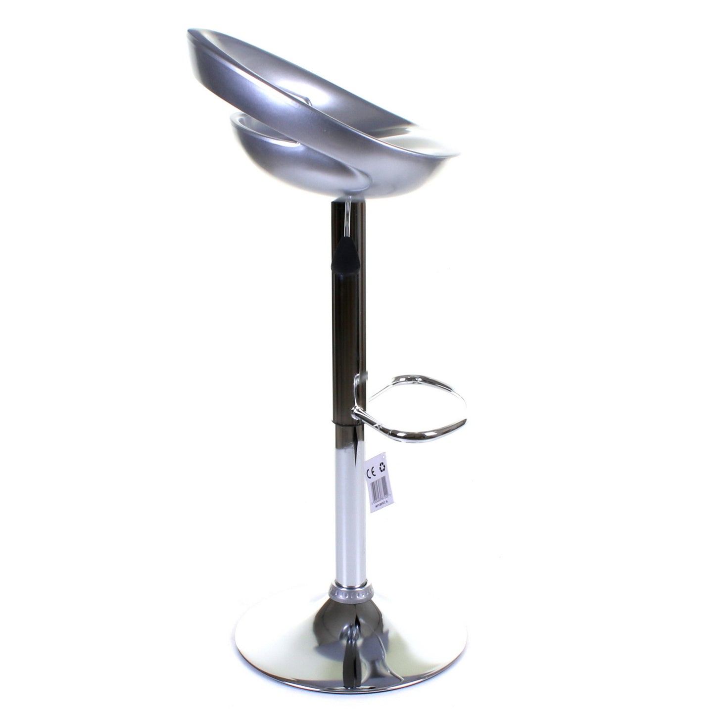 Positano Stool - Silver - Set of 2