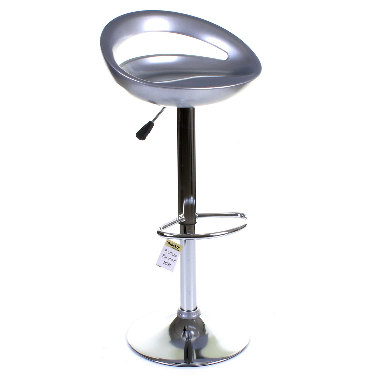 Positano Stool - Silver - Set of 2