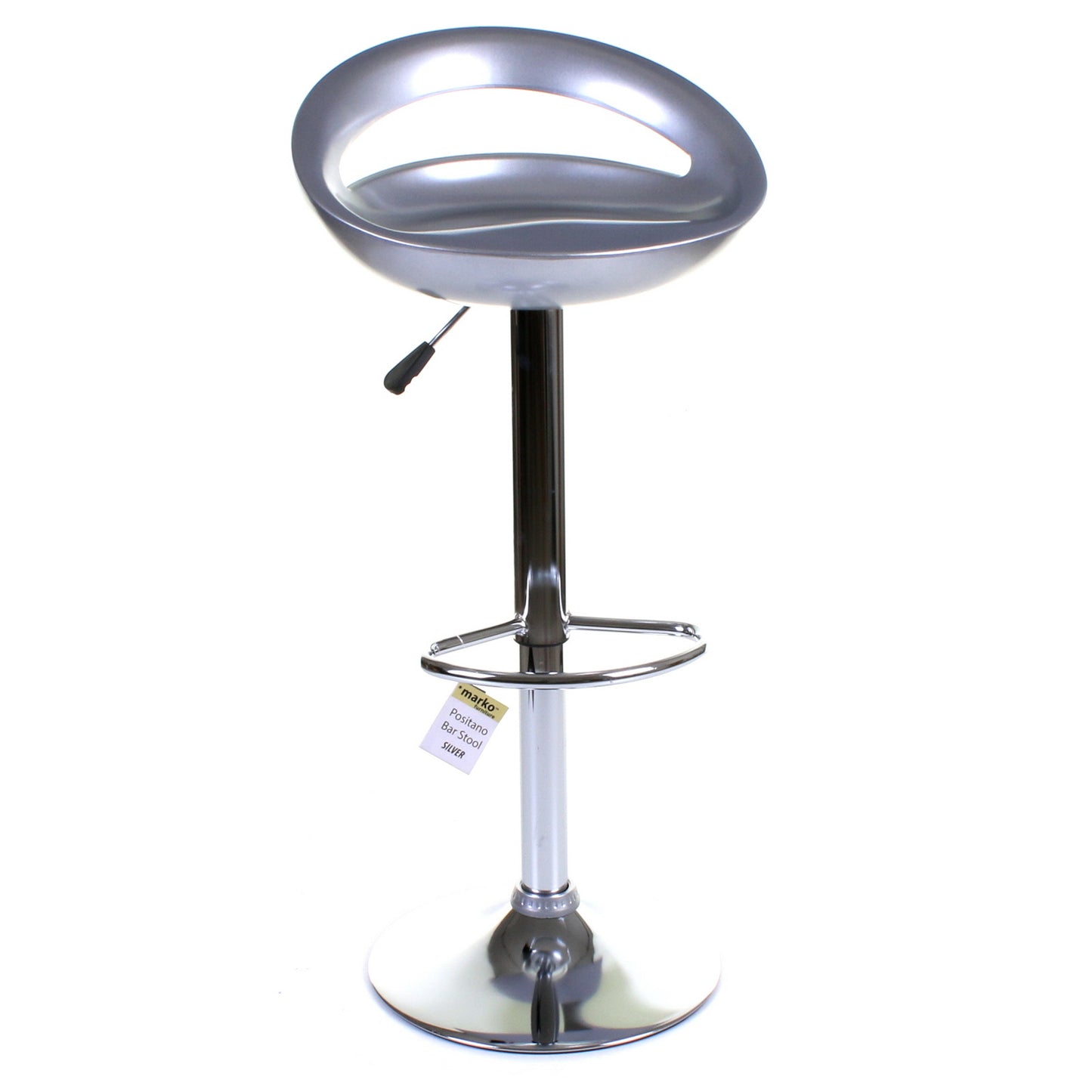 Positano Stool - Silver - Set of 2