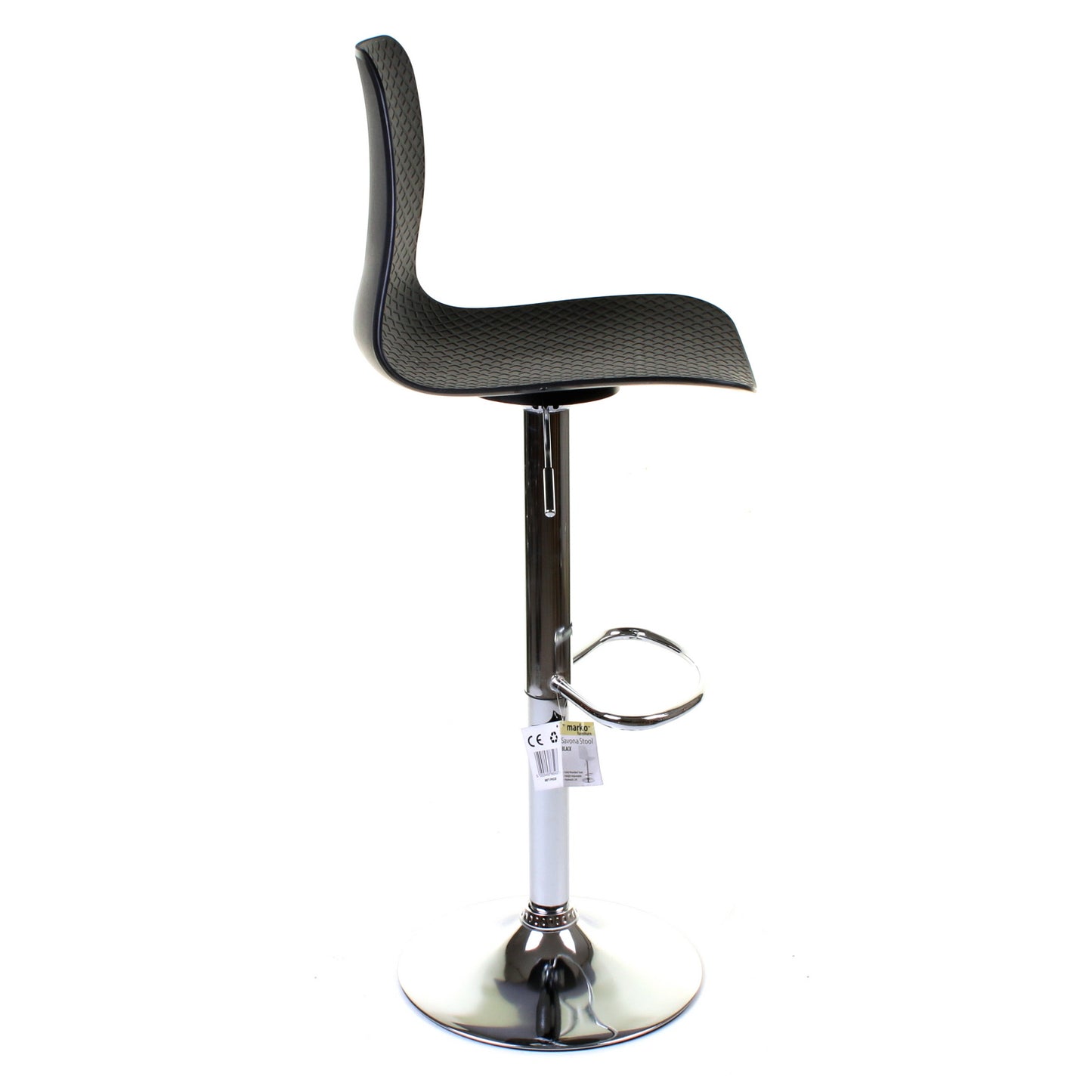 Savona Bar Stool - Black - Set of 2