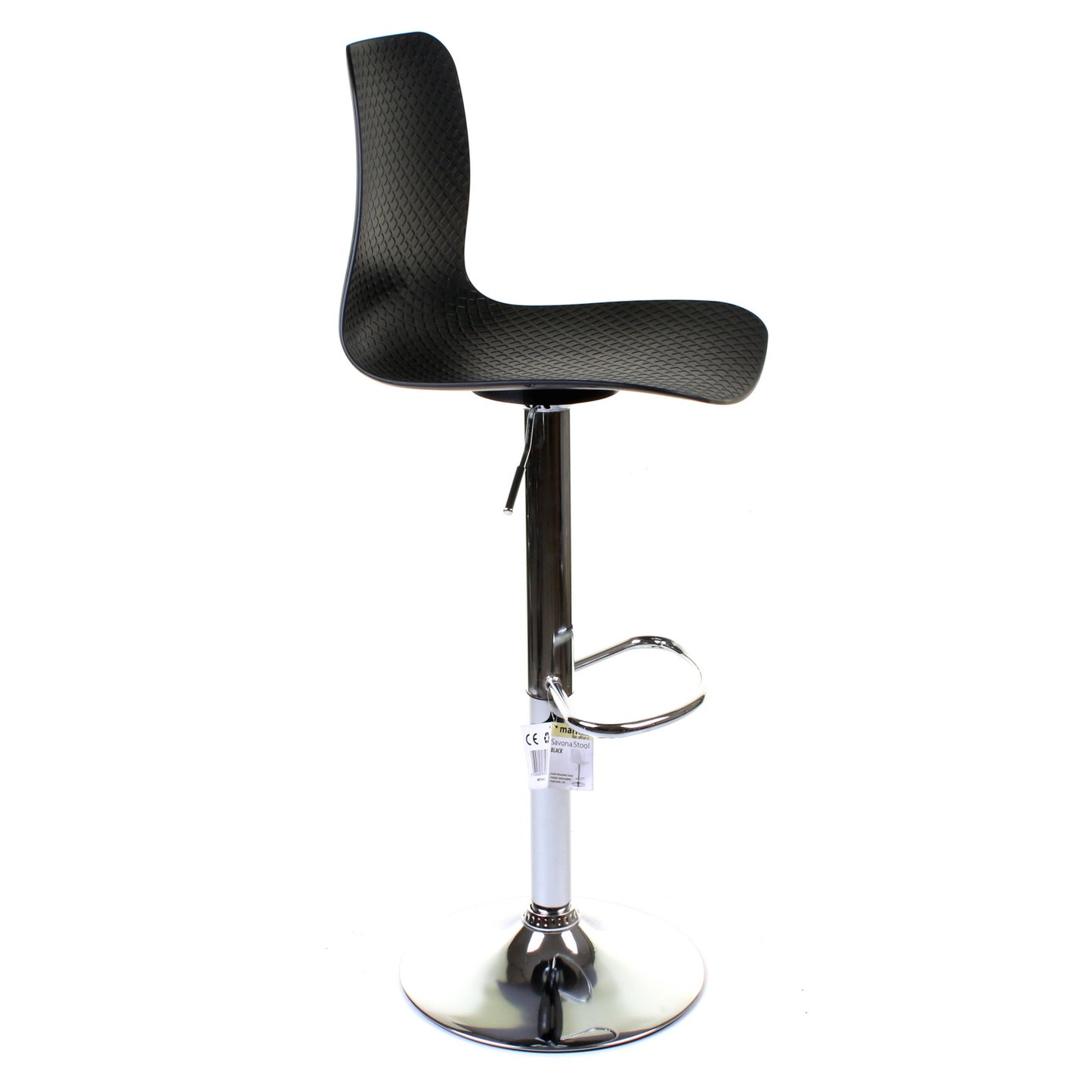 Savona Bar Stool - Black - Set of 2