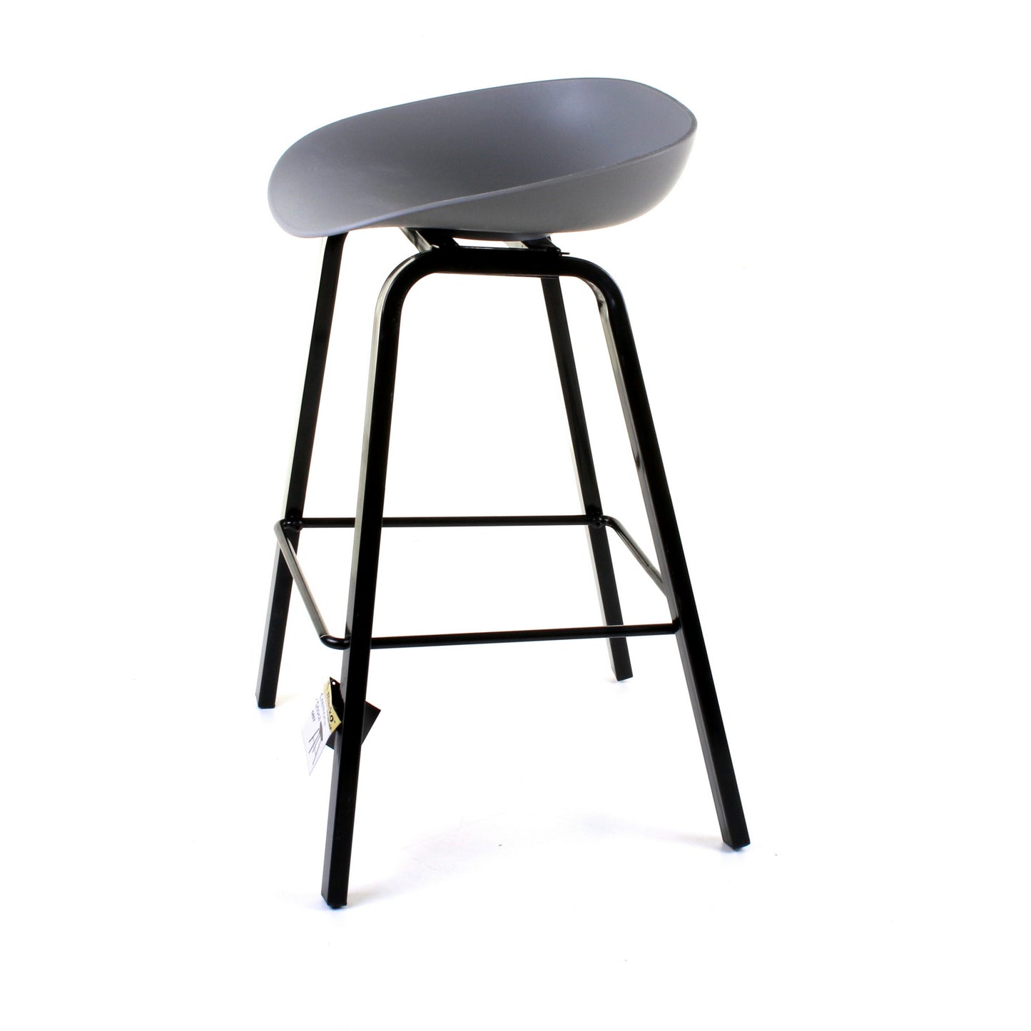 Cremona Bar Stool - Grey - Set of 2