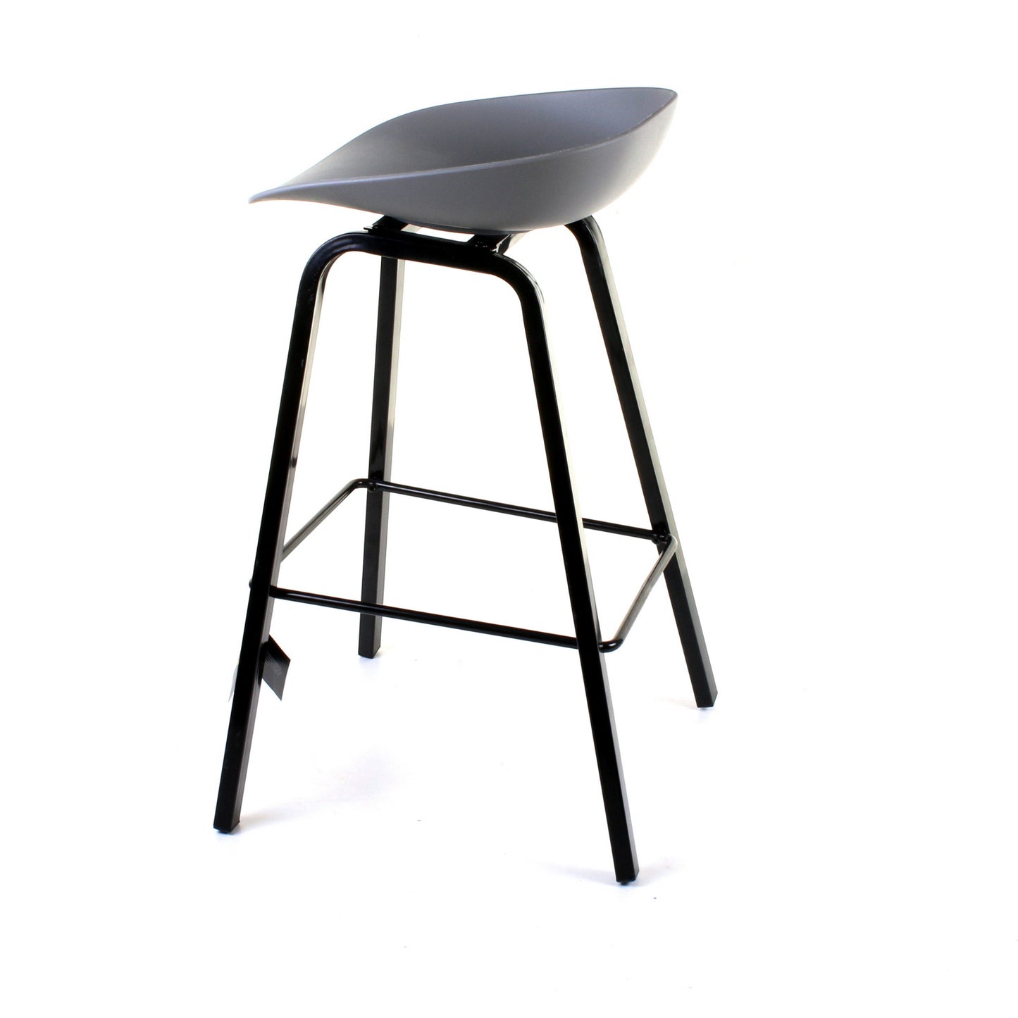 Cremona Bar Stool - Grey - Set of 2