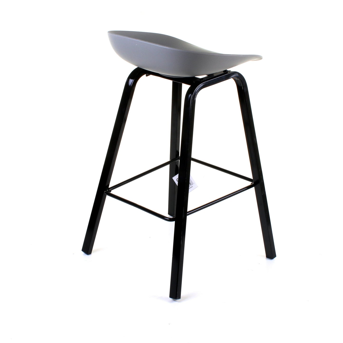 Cremona Bar Stool - Grey - Set of 2
