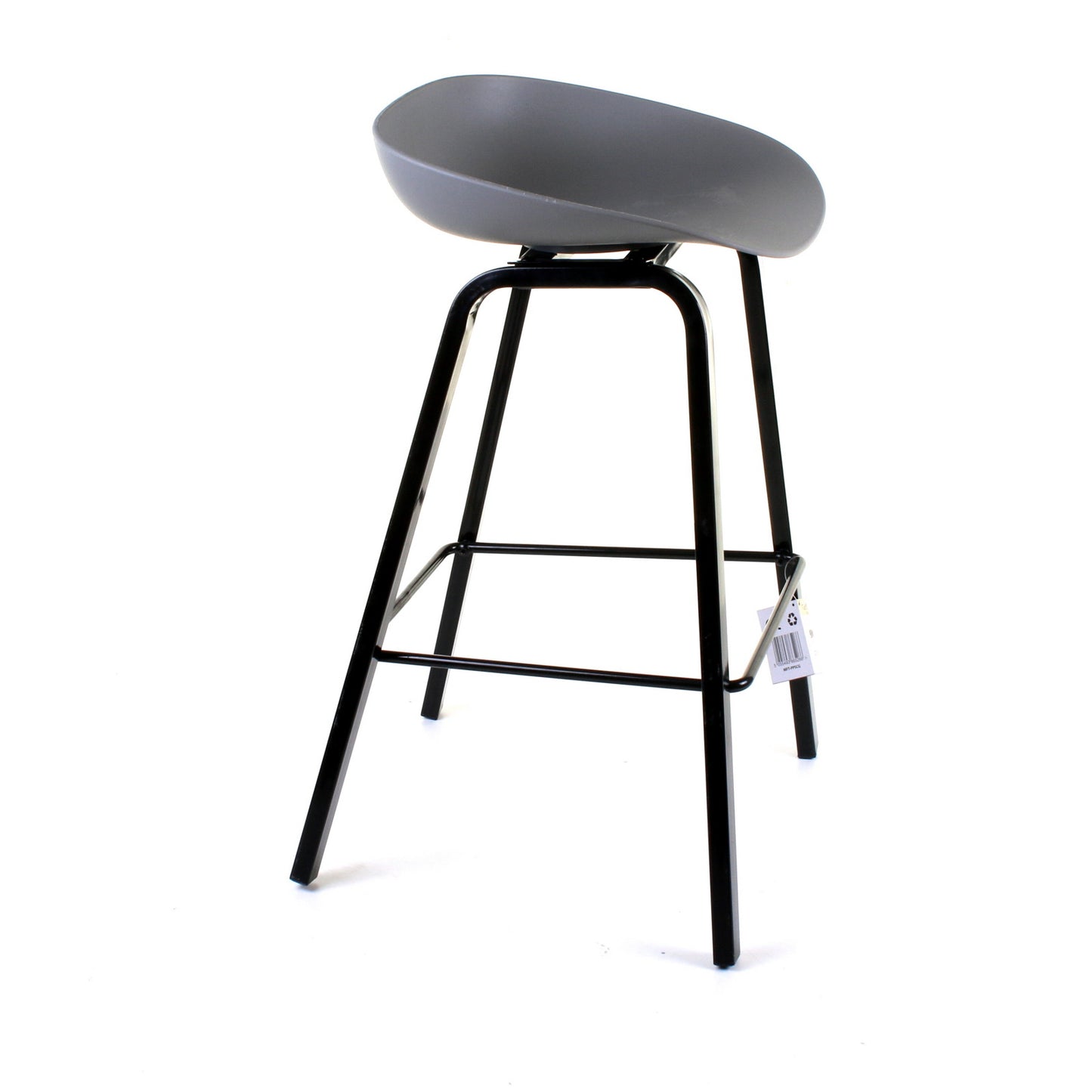 Cremona Bar Stool - Grey - Set of 2
