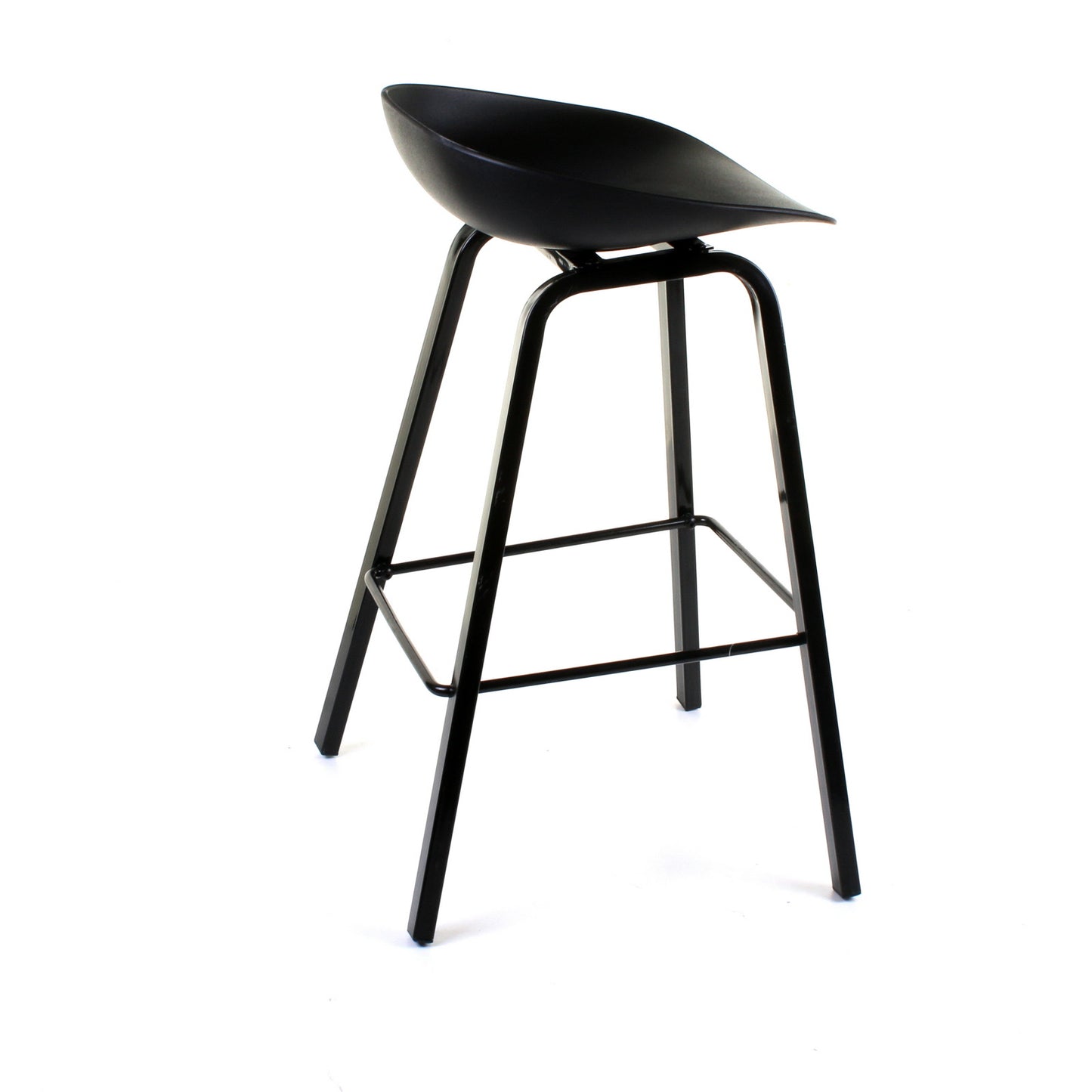 Cremona Bar Stool - Black - Set of 2