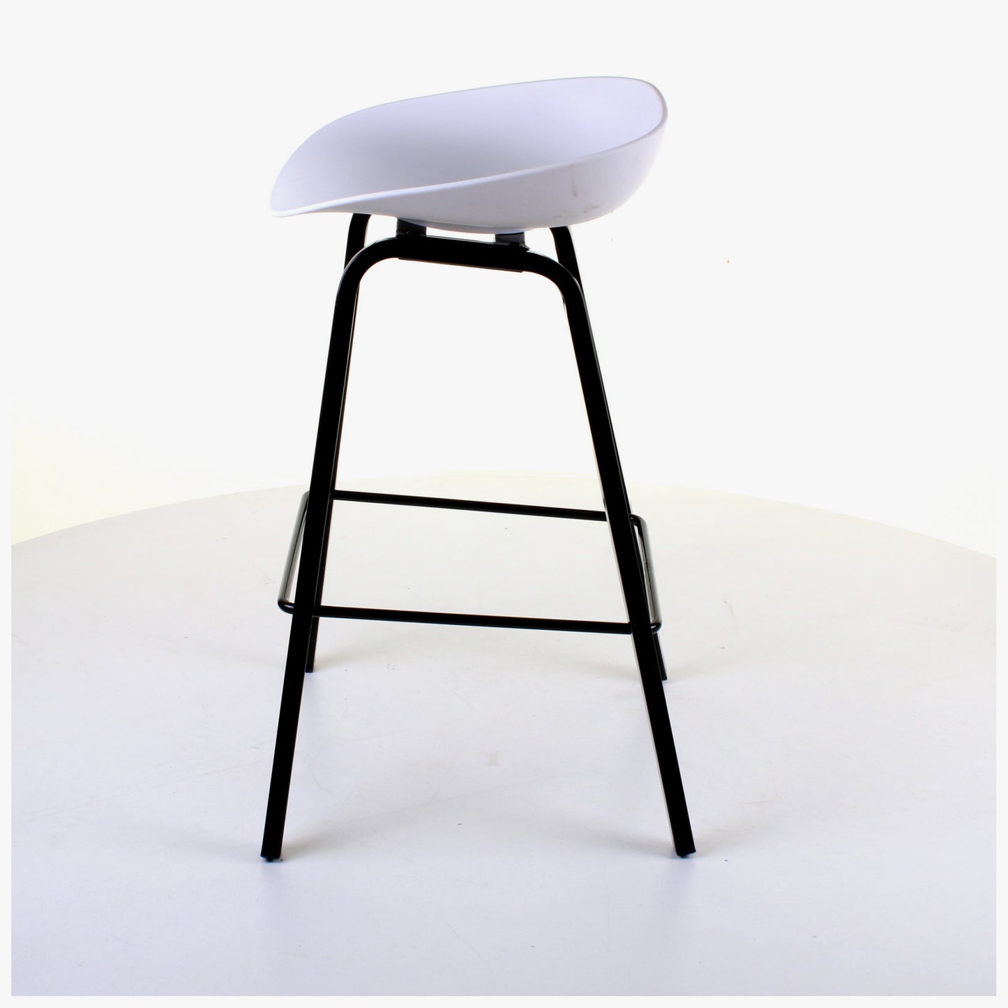 Cremona Bar Stool - White - Set of 2