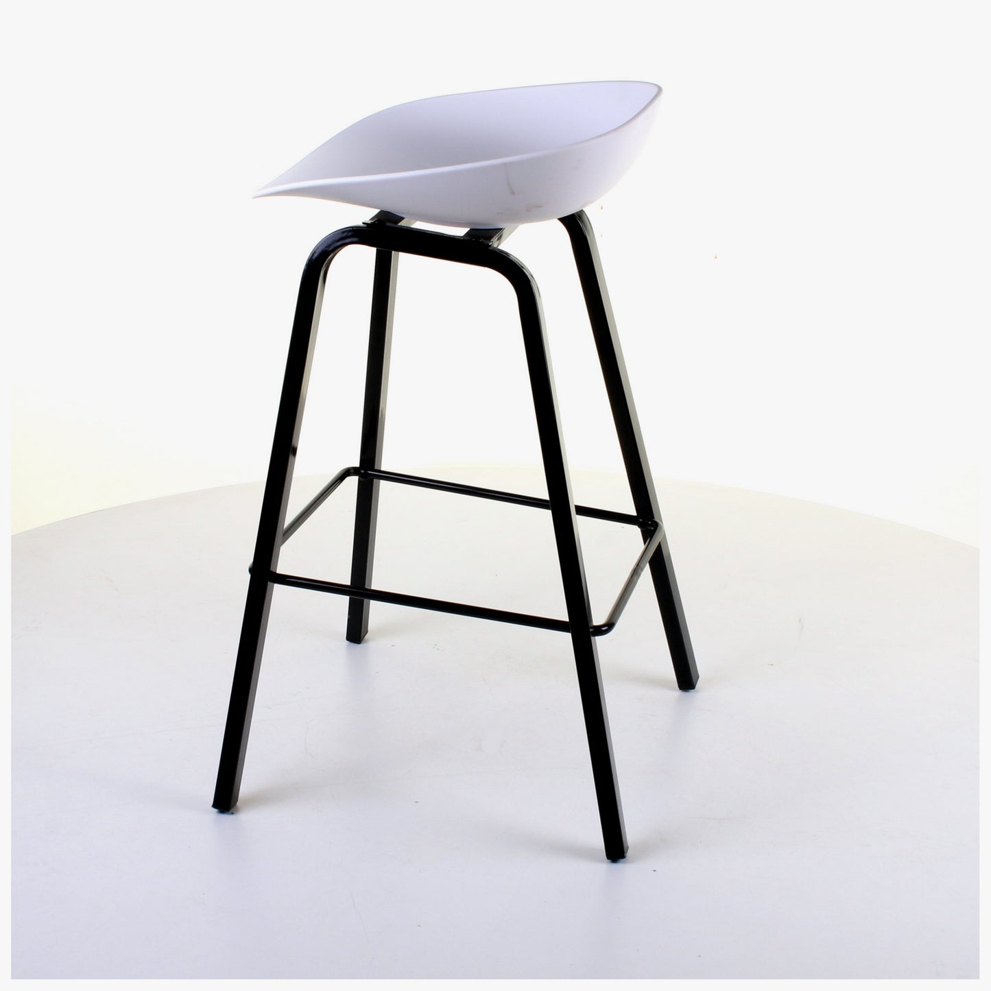 Cremona Bar Stool - White - Set of 2