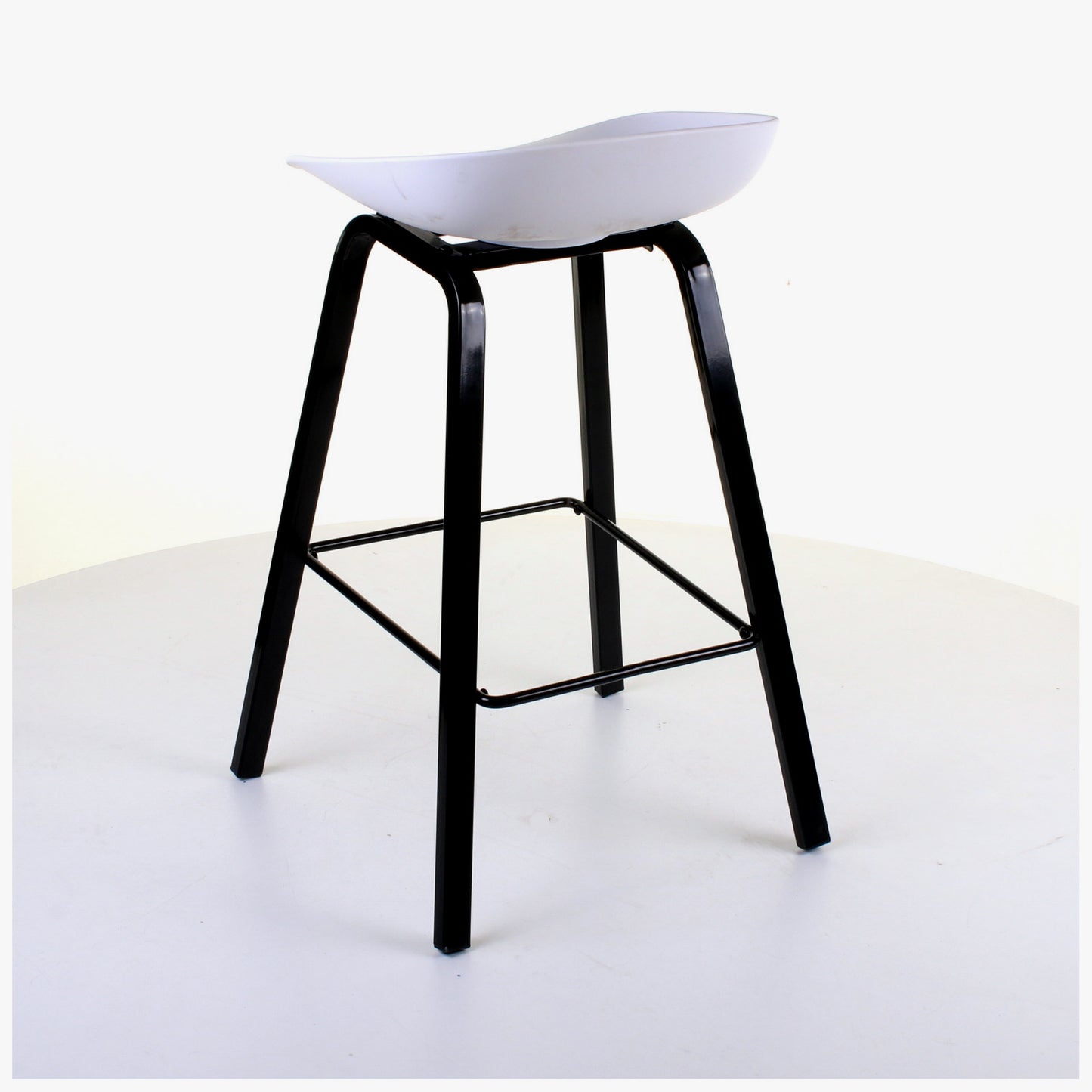 Cremona Bar Stool - White - Set of 2