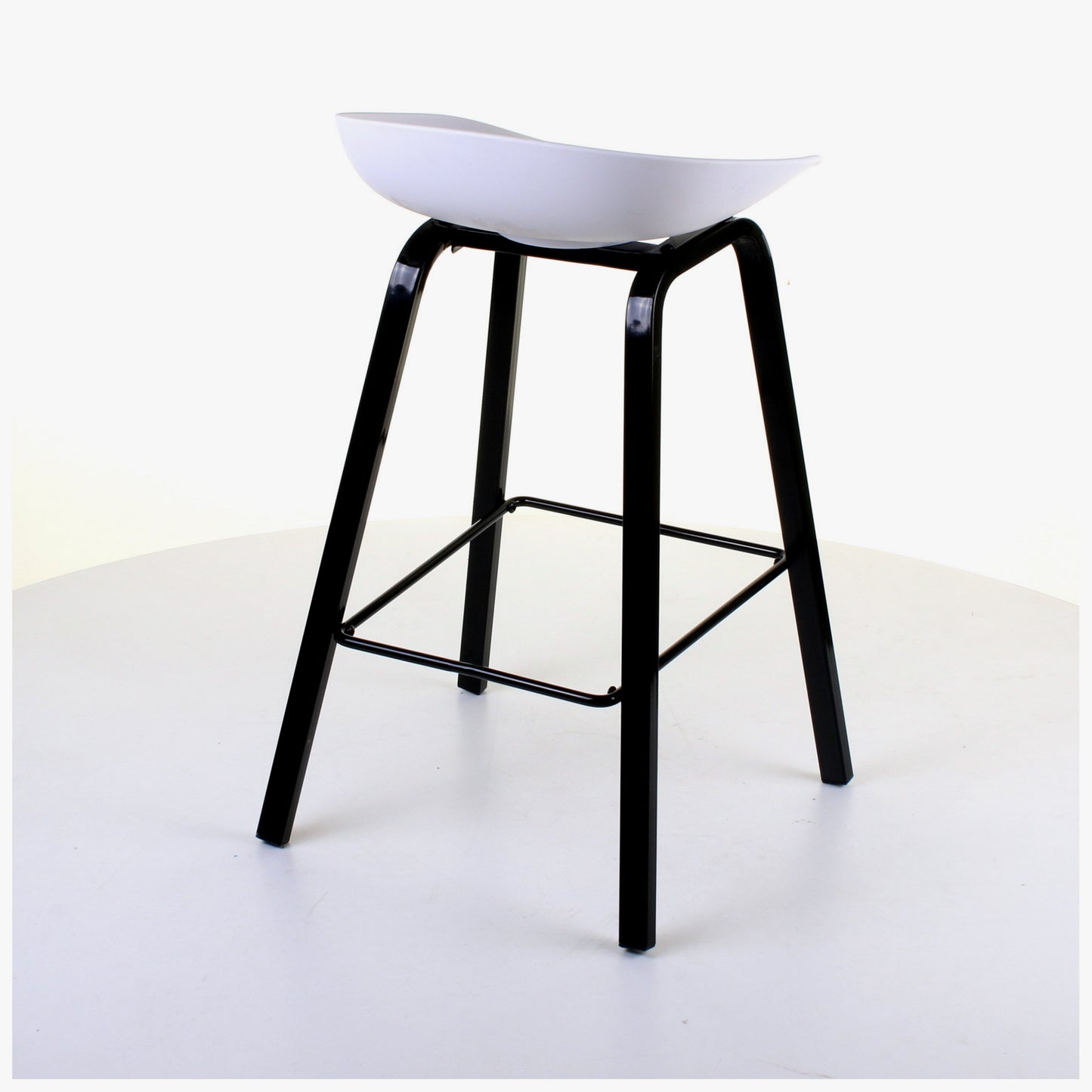 Cremona Bar Stool - White - Set of 2
