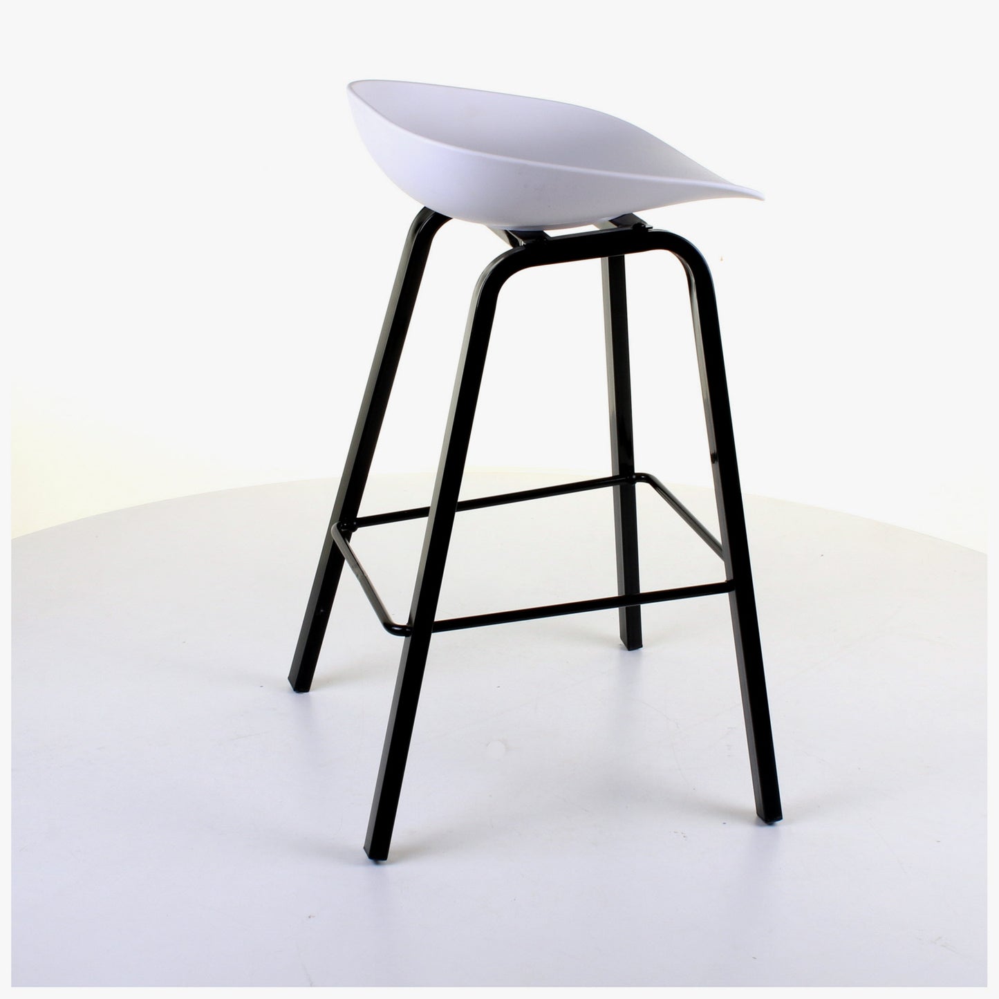 Cremona Bar Stool - White - Set of 2