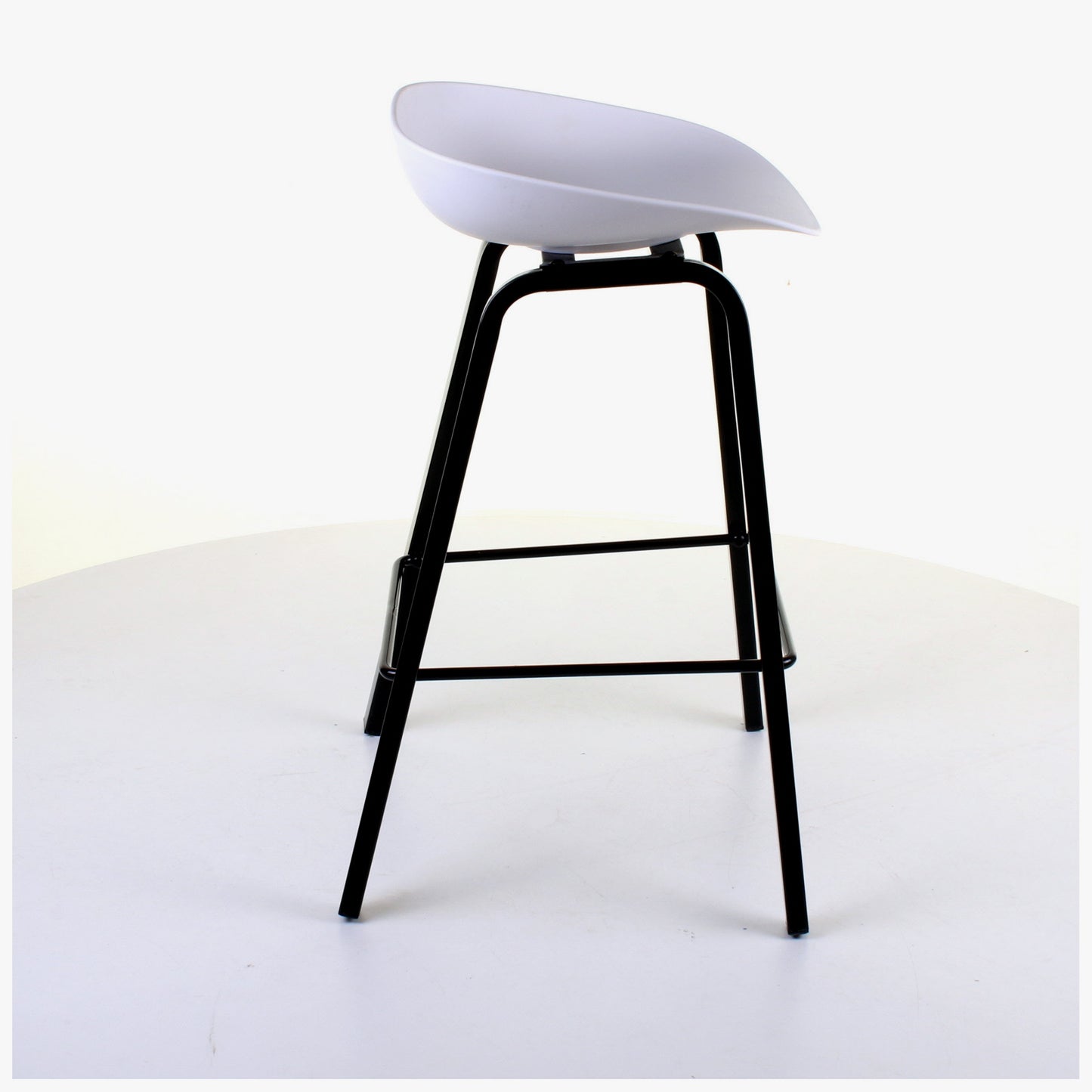 Cremona Bar Stool - White - Set of 2