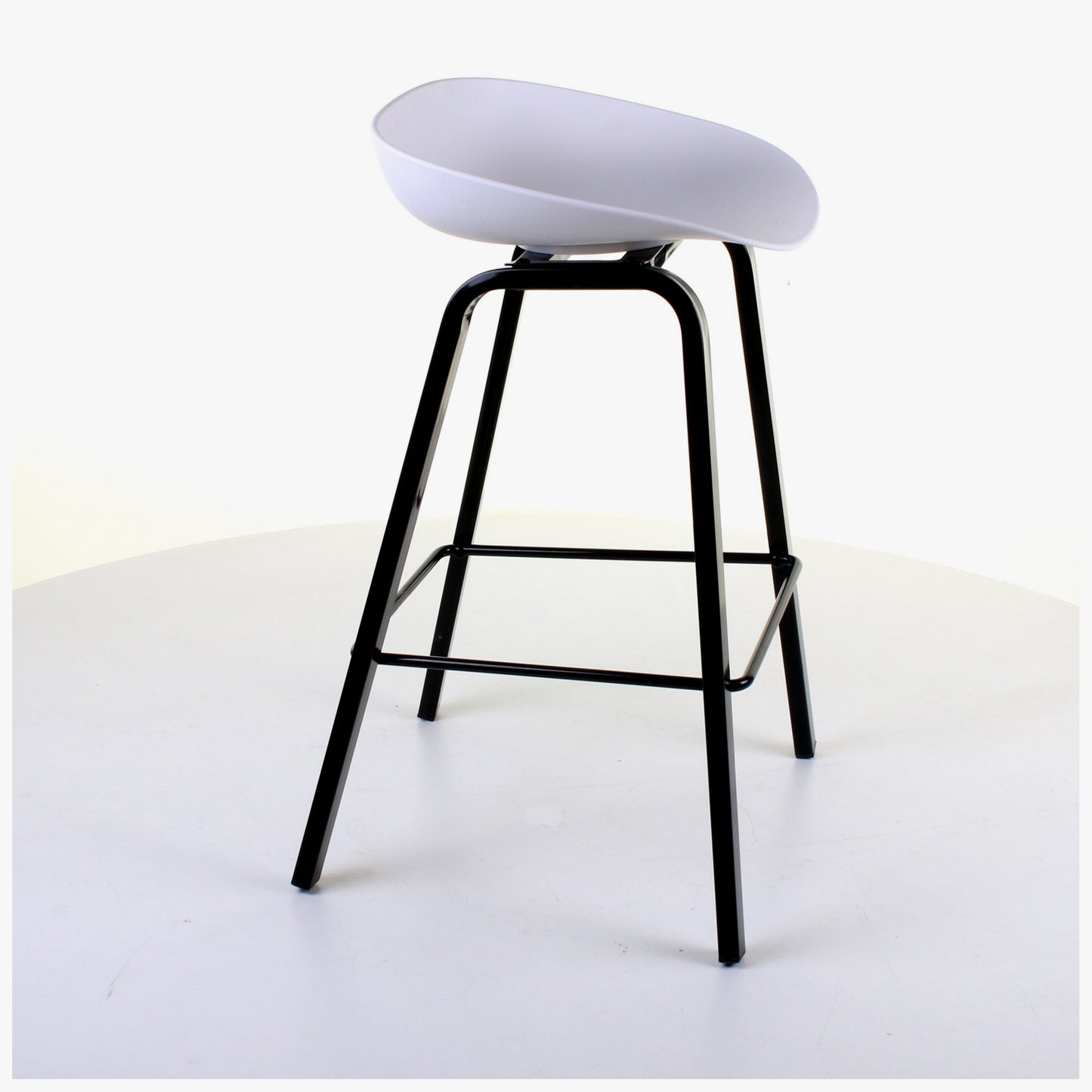 Cremona Bar Stool - White - Set of 2