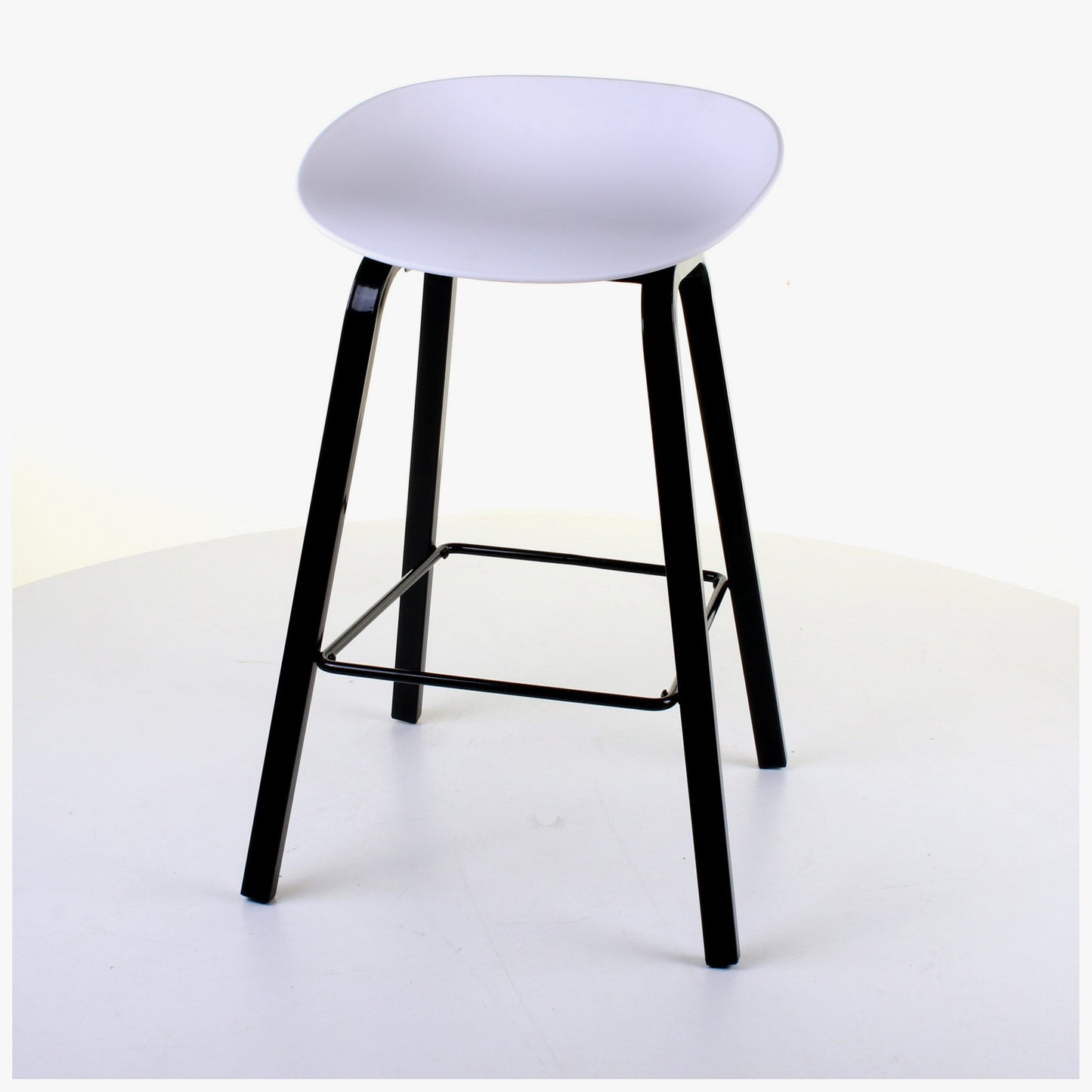 Cremona Bar Stool - White - Set of 2