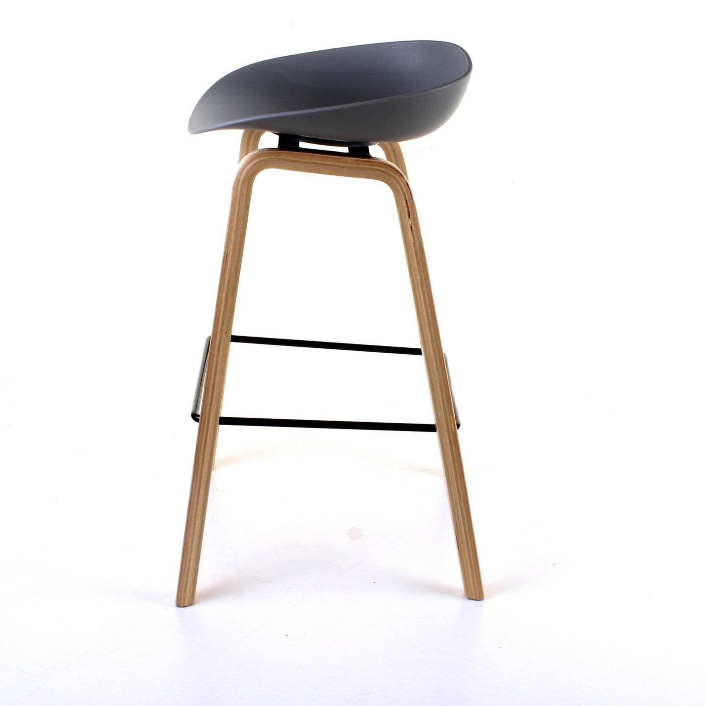Benevento Bar Stool - Grey - Set of 2