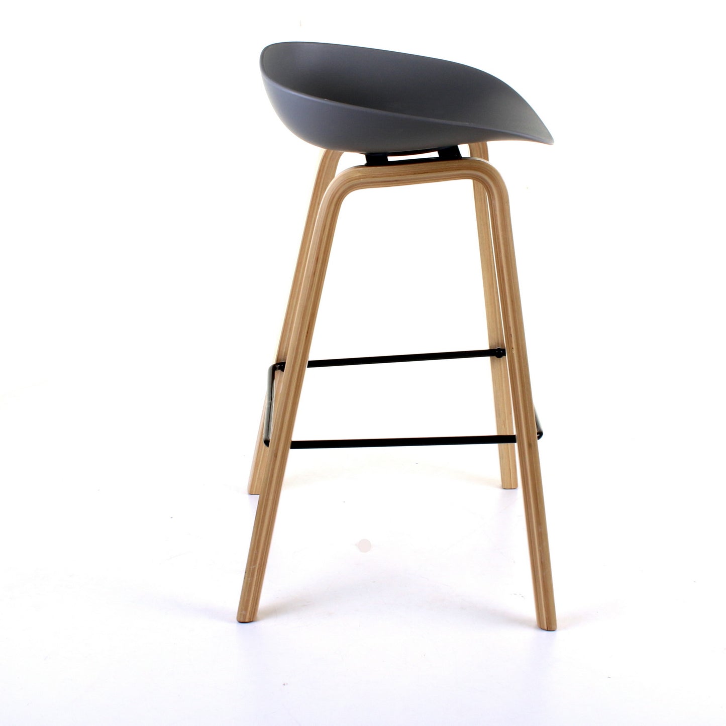 Benevento Bar Stool - Grey - Set of 2