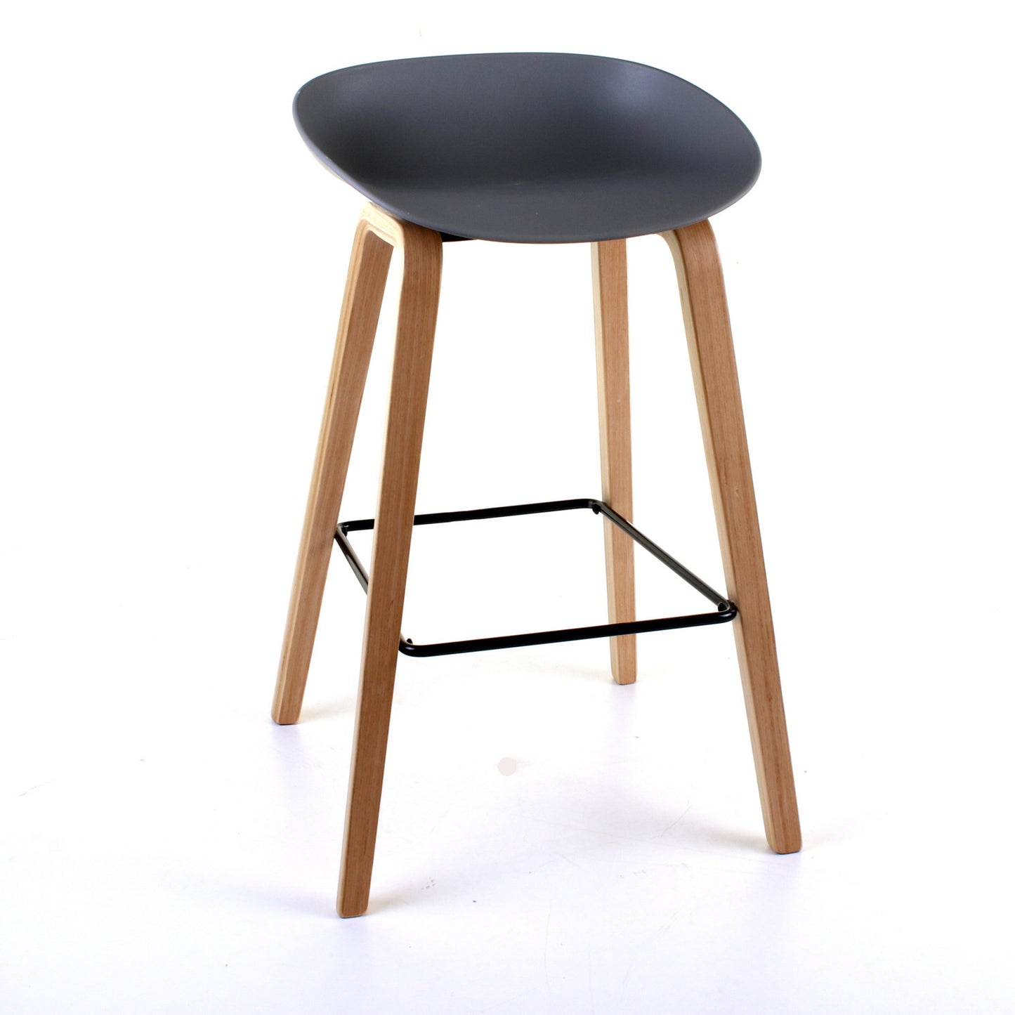 Benevento Bar Stool - Grey - Set of 2