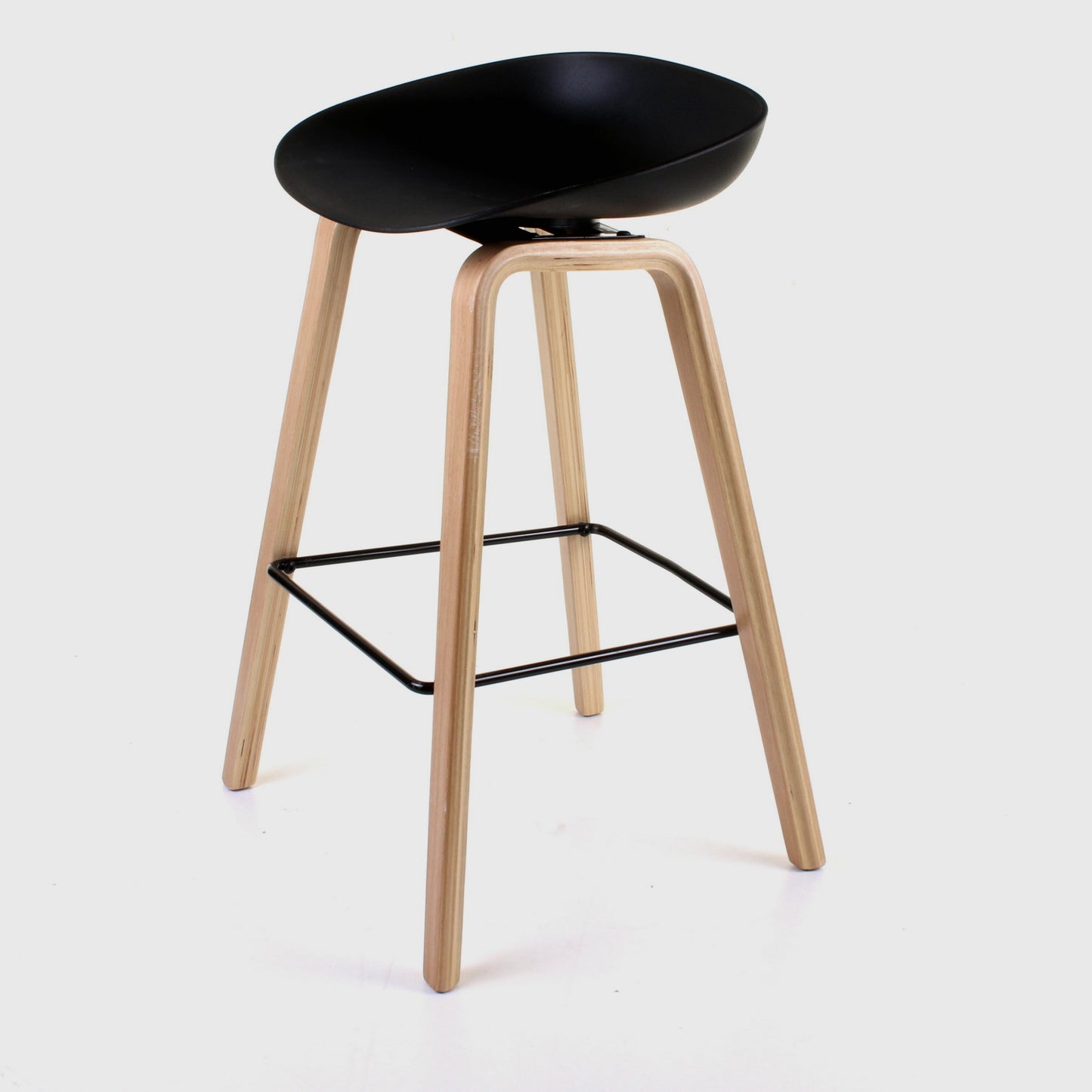Benevento Bar Stool - Black - Set of 2