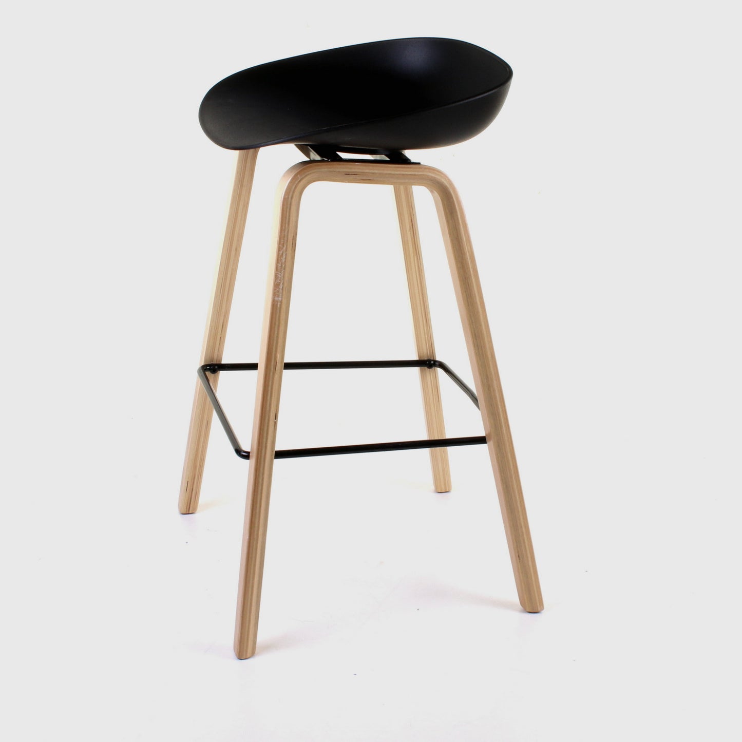 Benevento Bar Stool - Black - Set of 2
