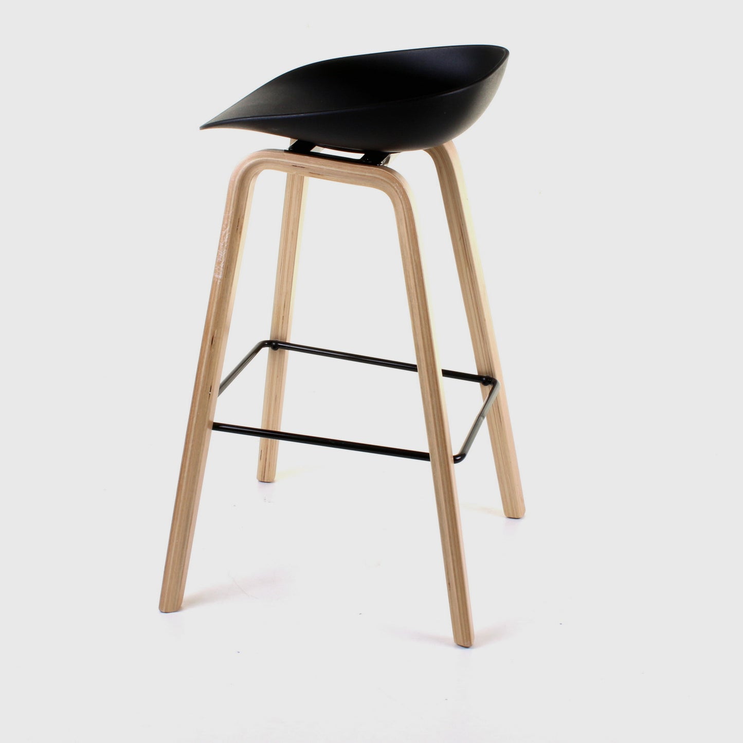 Benevento Bar Stool - Black - Set of 2