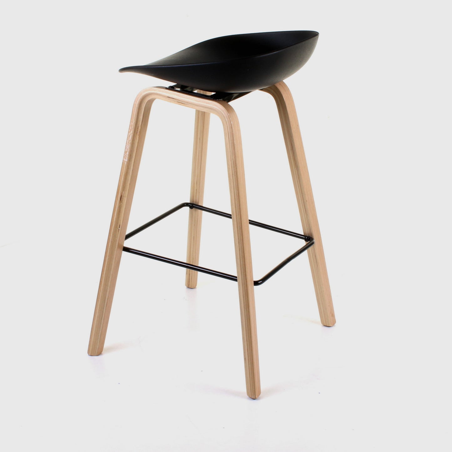 Benevento Bar Stool - Black - Set of 2