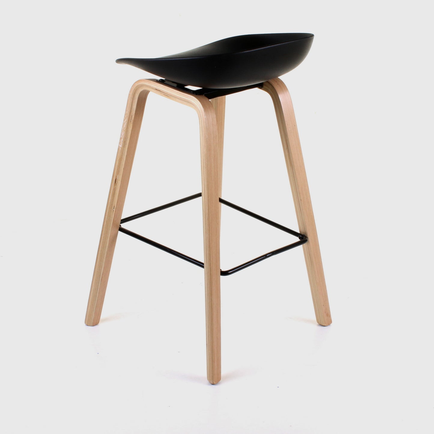 Benevento Bar Stool - Black - Set of 2