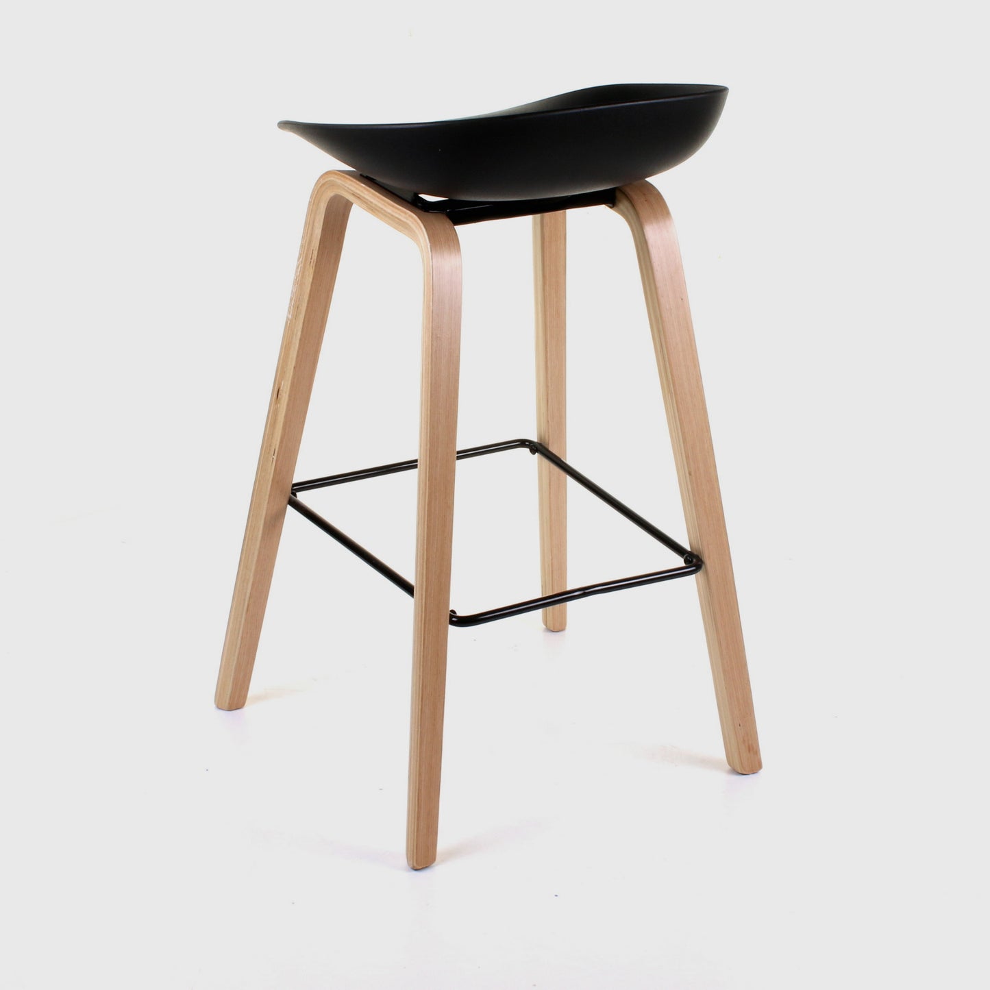 Benevento Bar Stool - Black - Set of 2