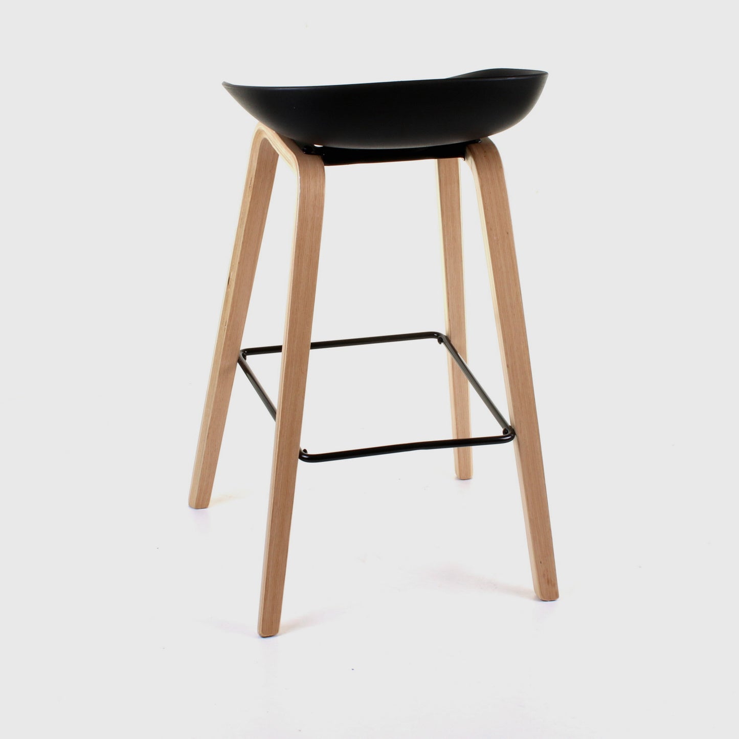 Benevento Bar Stool - Black - Set of 2
