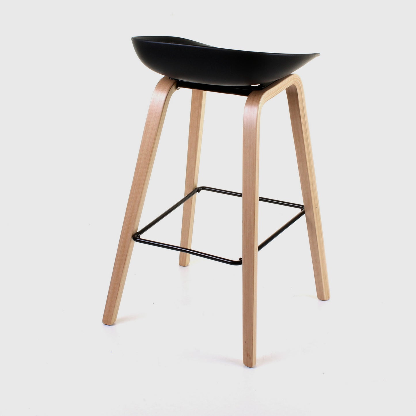 Benevento Bar Stool - Black - Set of 2
