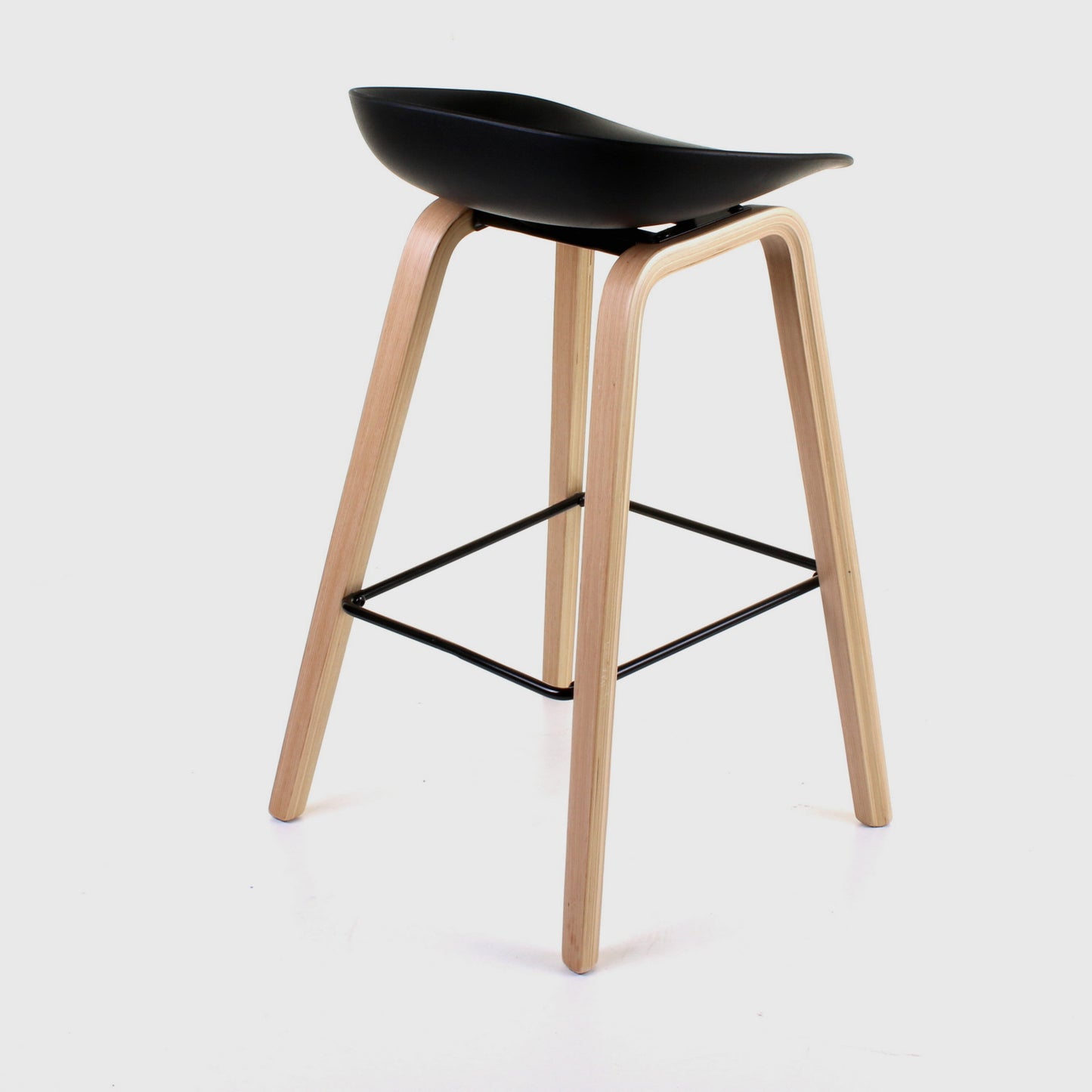 Benevento Bar Stool - Black - Set of 2
