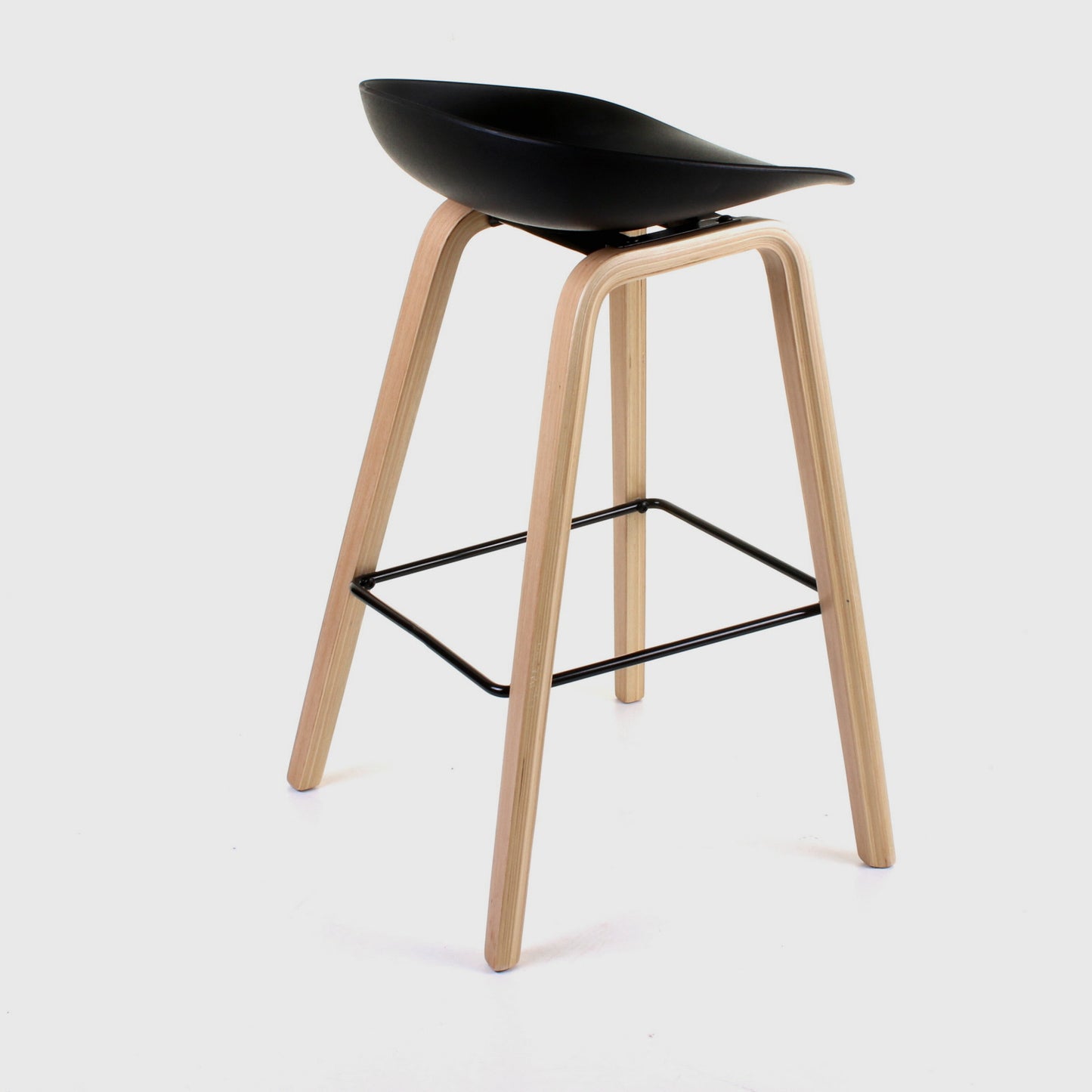 Benevento Bar Stool - Black - Set of 2