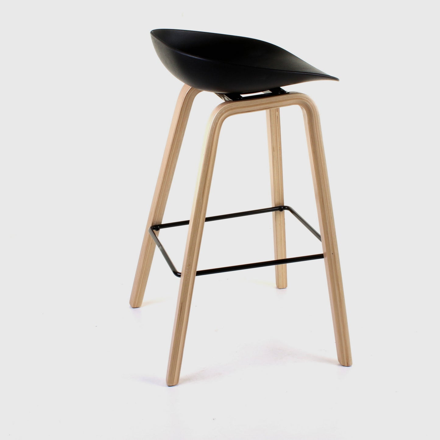 Benevento Bar Stool - Black - Set of 2