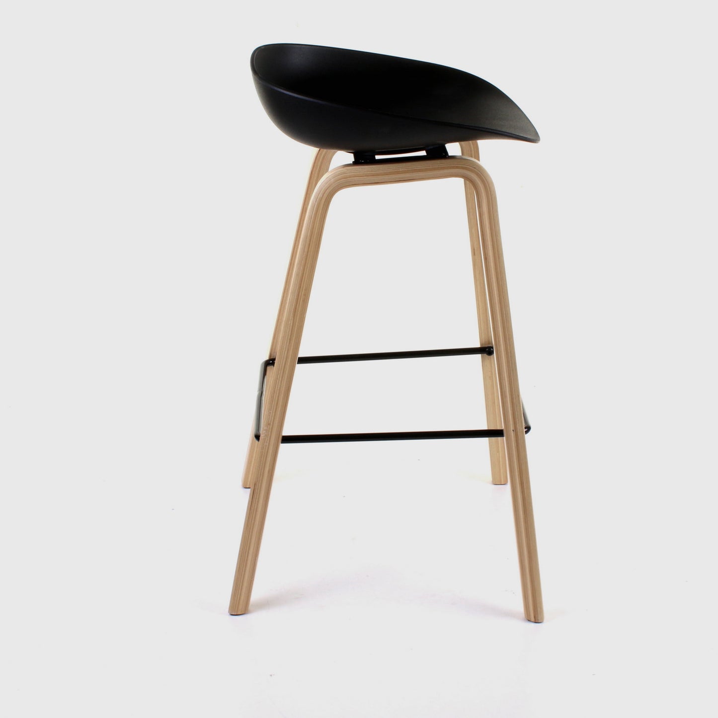 Benevento Bar Stool - Black - Set of 2