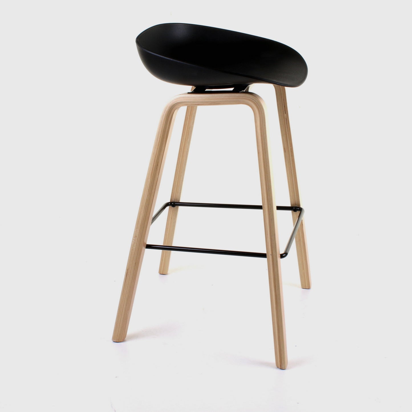 Benevento Bar Stool - Black - Set of 2