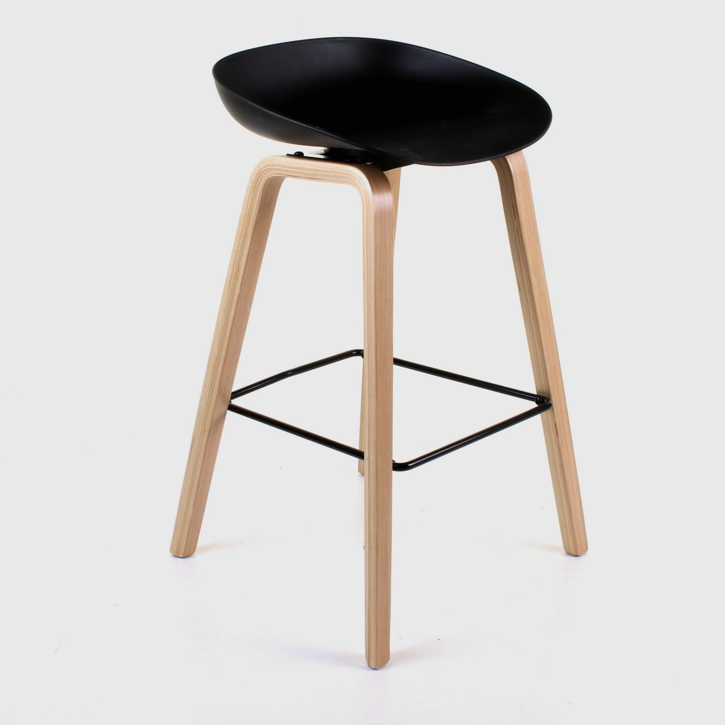 Benevento Bar Stool - Black - Set of 2
