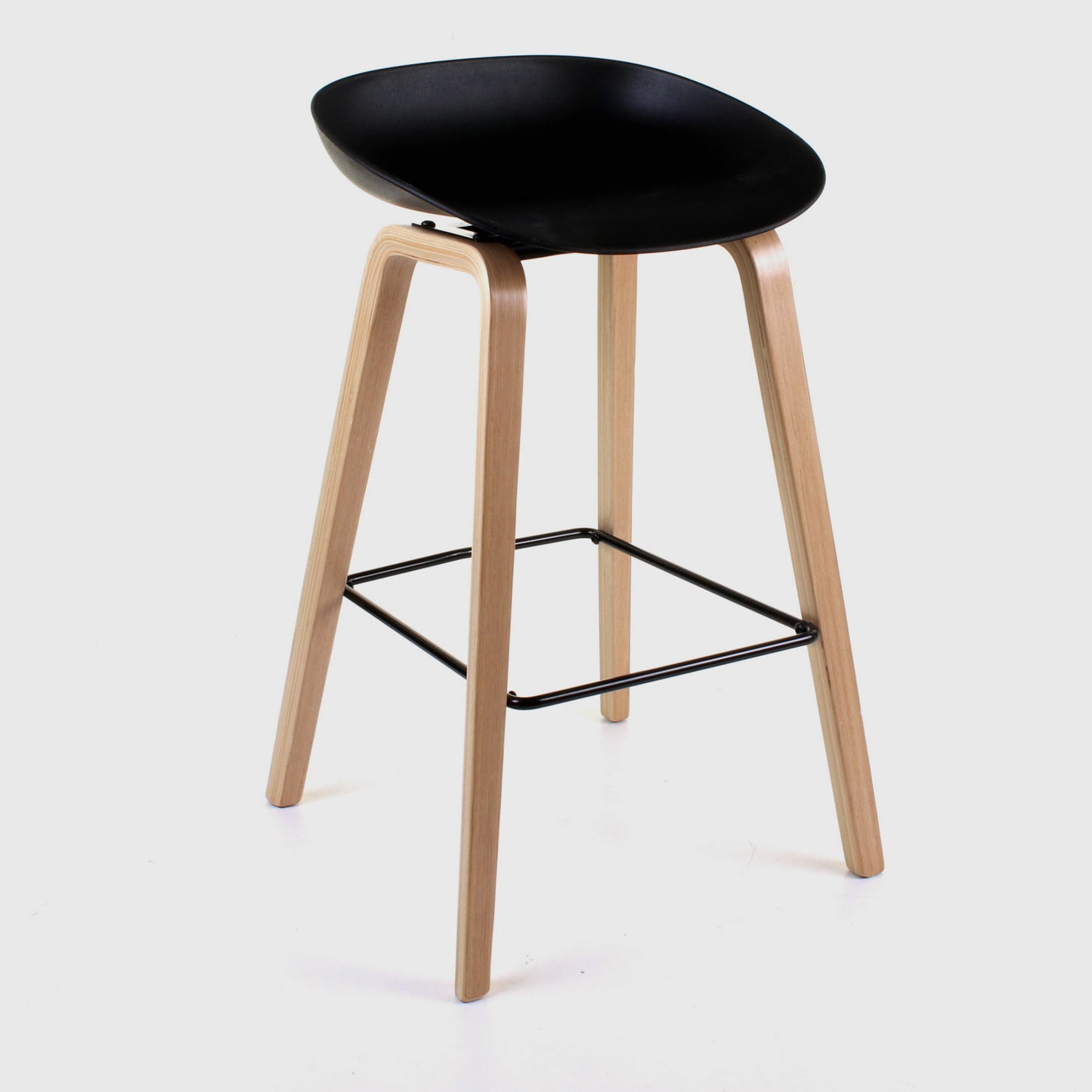 Benevento Bar Stool - Black - Set of 2