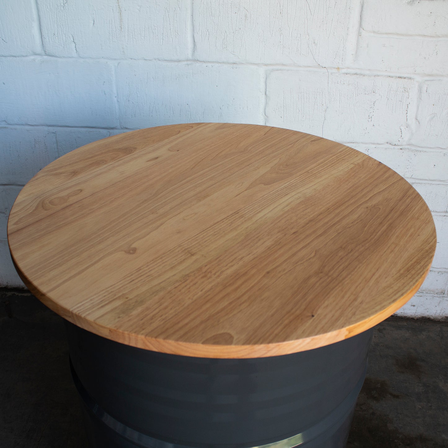 Barrel Bar Table - Black