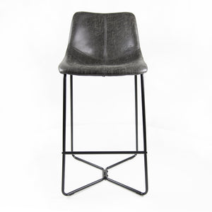 Pavia Bar Stool Grey - Set of 2