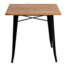 3PC Enna Table & Forli Chair Set - Black