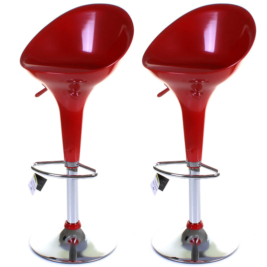 Verona Stool - Red - Set of 2