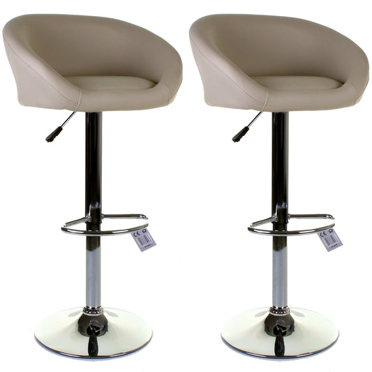 Asti Bar Stool - Cream - Set of 2