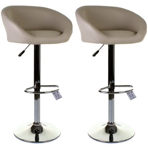Asti Bar Stool - Cream - Set of 2