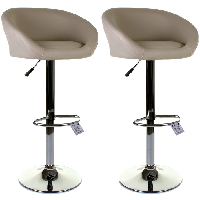 Asti Bar Stool - Cream - Set of 2