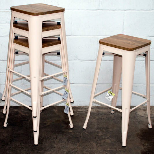 Firenze Bar Stool - Cream